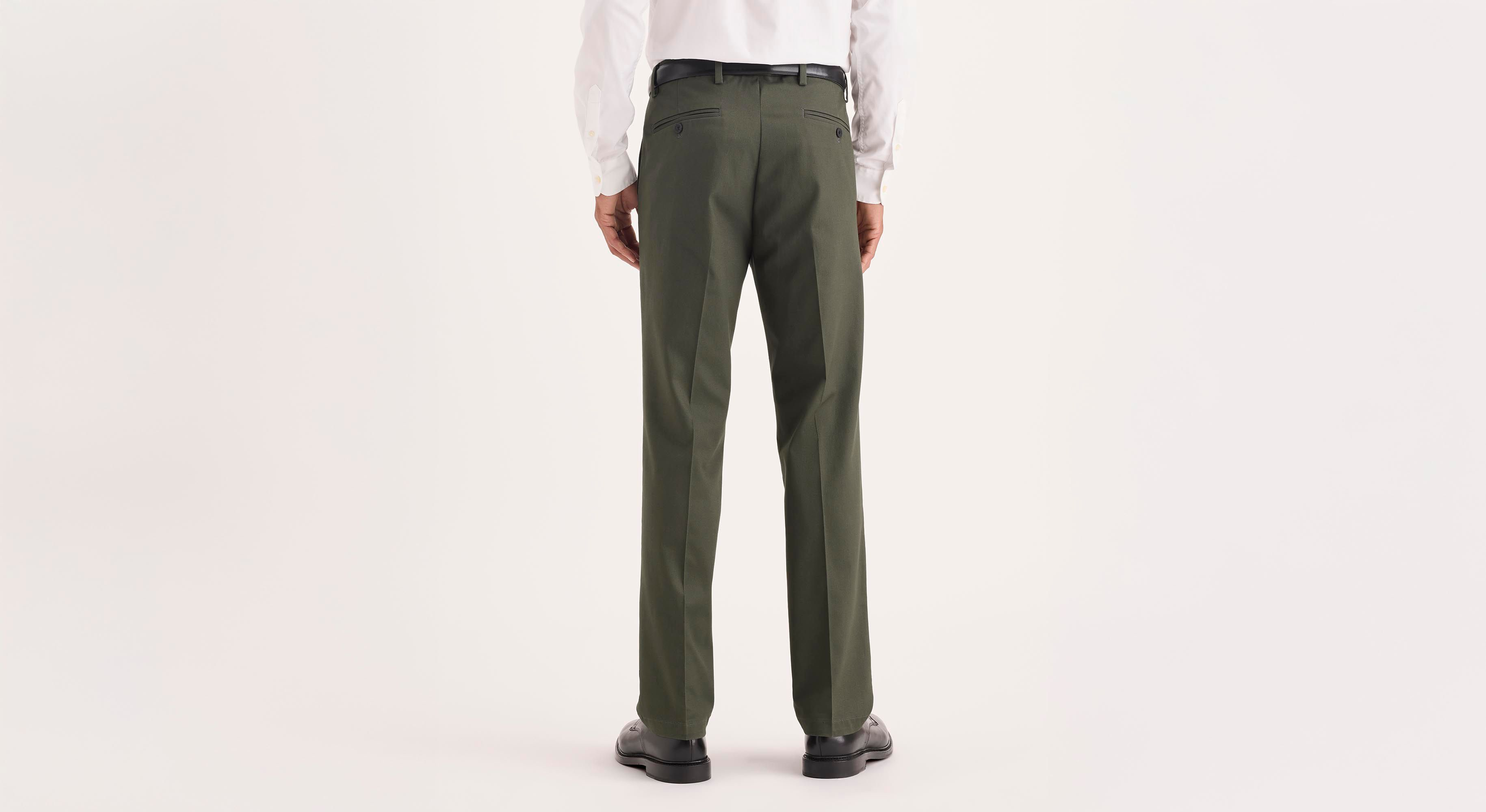 Dockers Signature Iron Free Khaki Slim Homme Vert