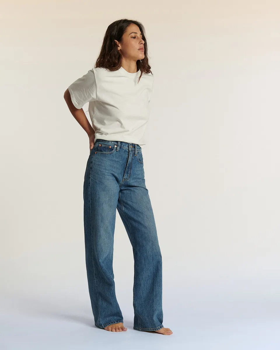 Labdip Sully Long Denim jean femme 30 bleu moyen