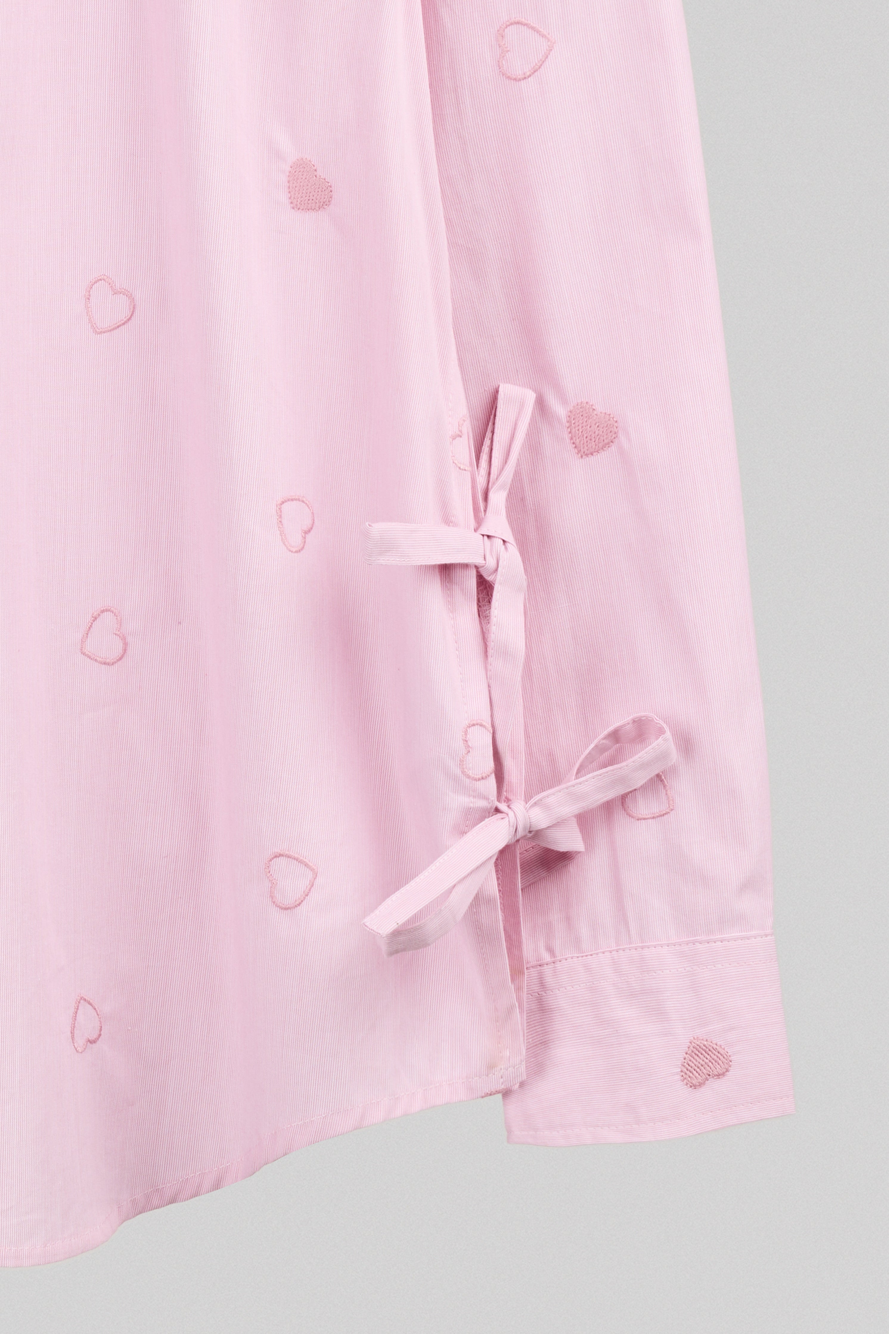 Teddy Smith C-Lanya ML chemise coton rose femme