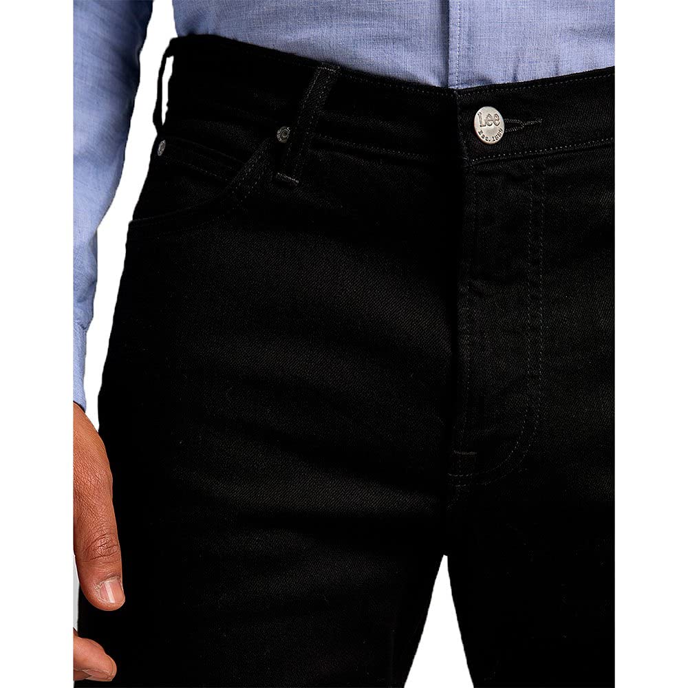 Lee Ouest Clean Black jean homme 38W 30L noir