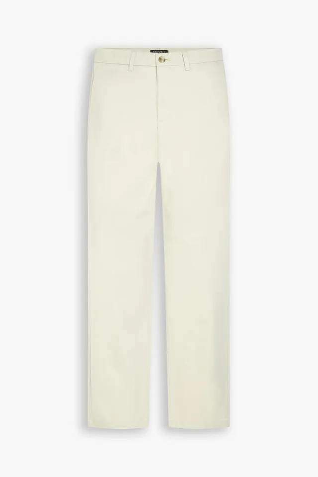 Dockers Blake Chino Taille Haute Beige Coupe Droite