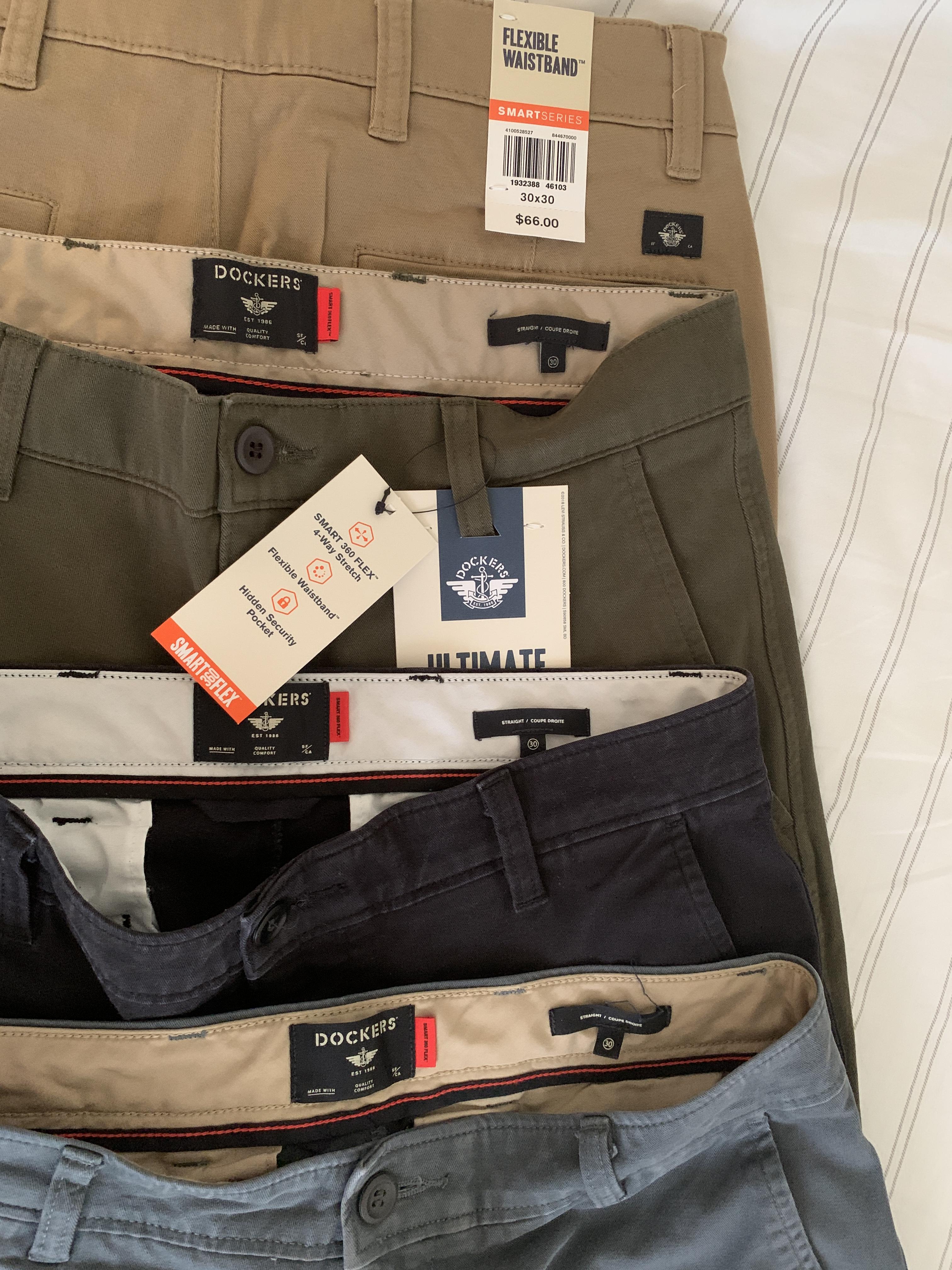 Dockers Ultimate chino homme droit kaki 360 Flex