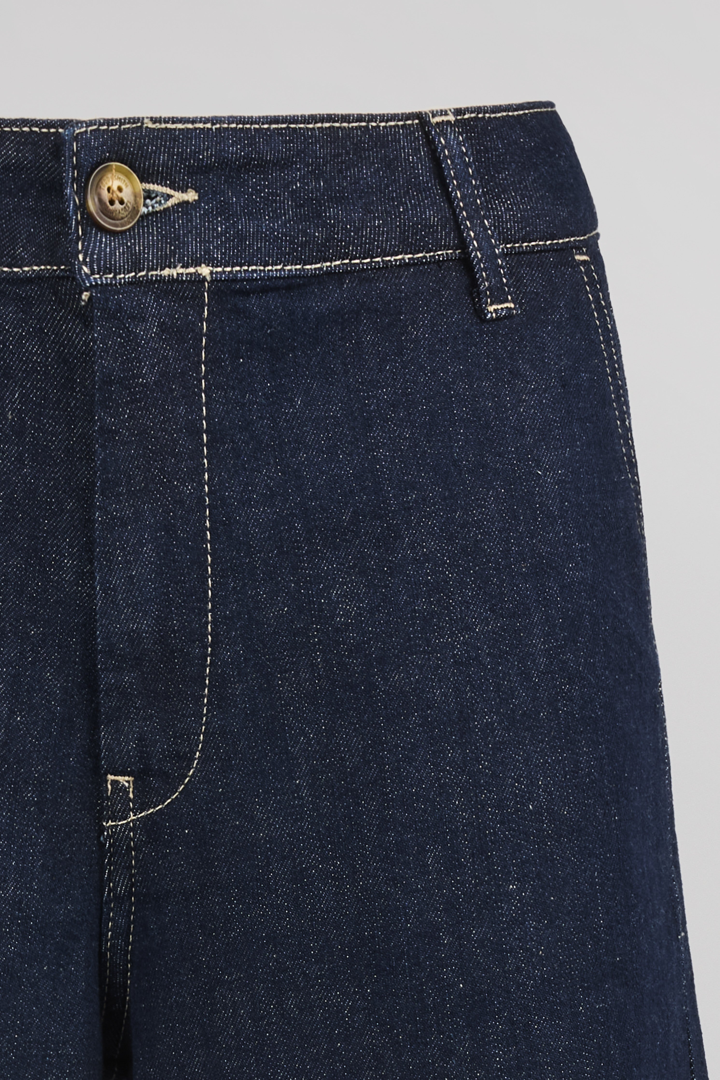 Teddy Smith P-Louisa jean large dark blue 7/8 denim