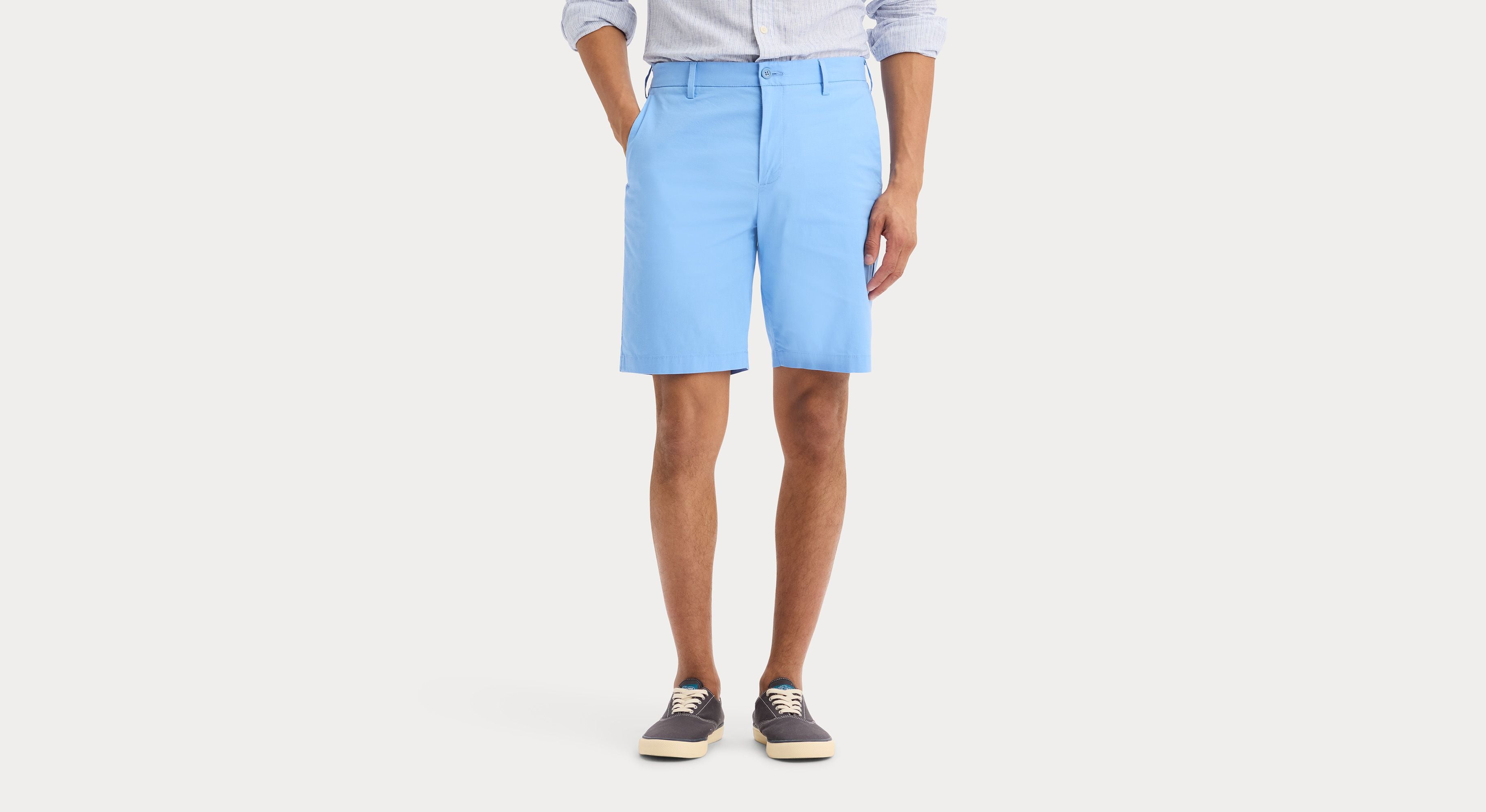 Dockers Supreme Flex Modern short chino bleu vista stretch
