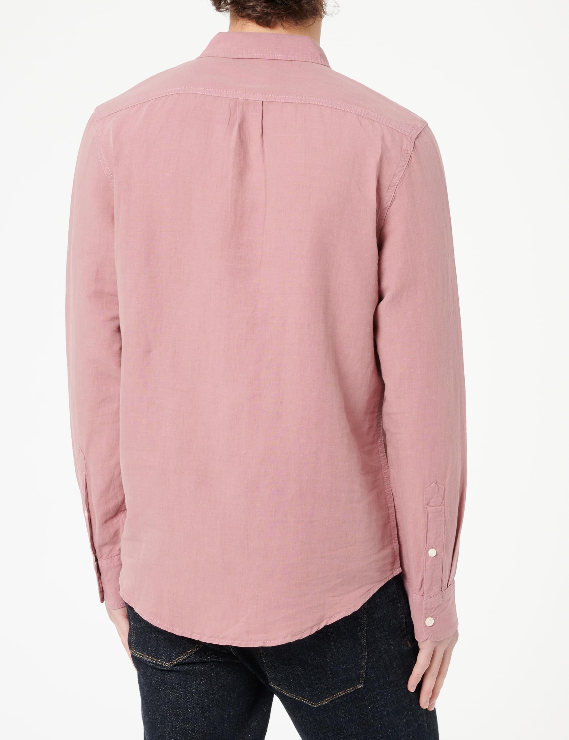 Lee Patch Shirt chemise homme mauve M coupe droite