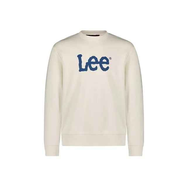 Lee Wobbly SWS sweat homme écru XXL coupe regular