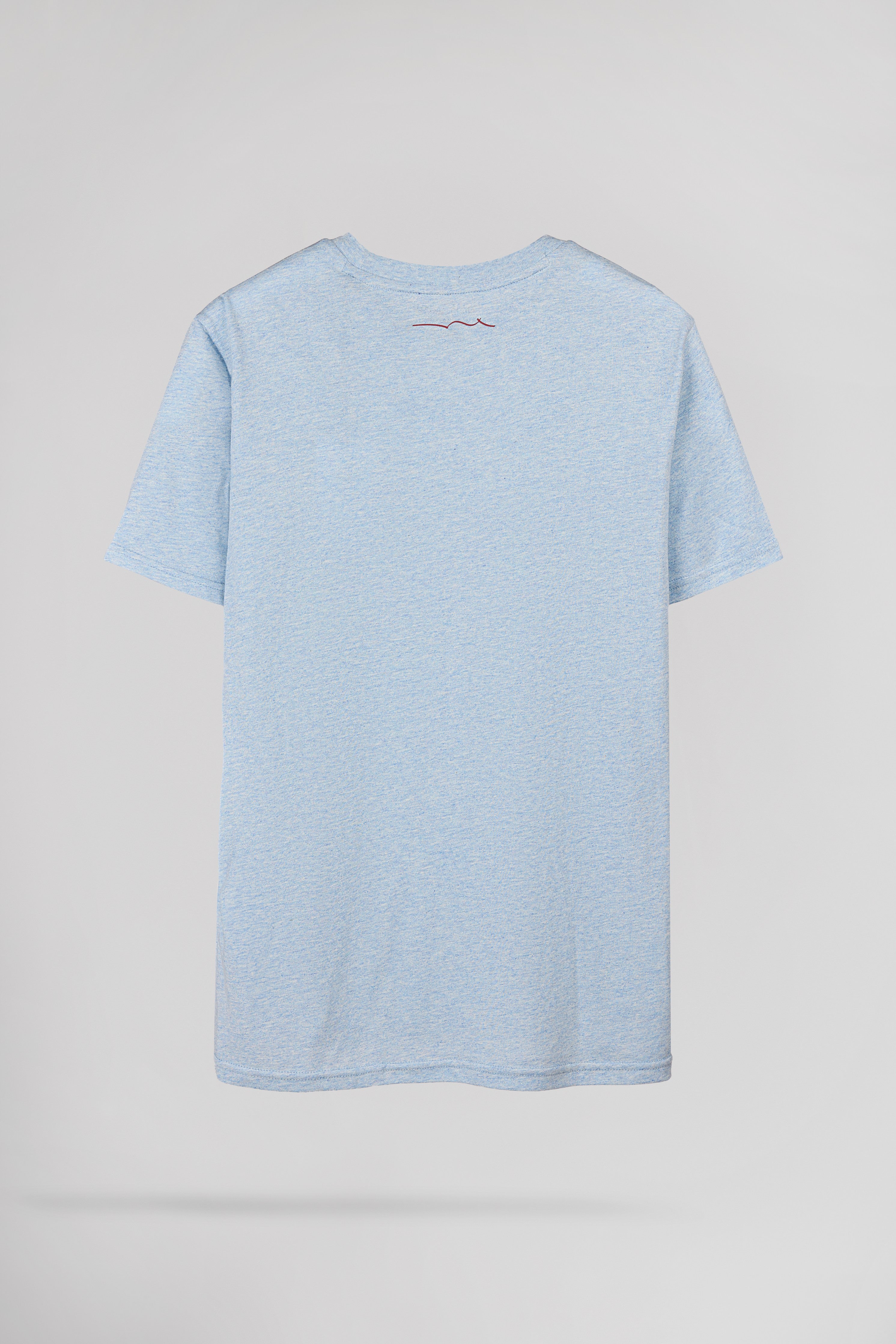 Teddy Smith T-Narvik MC t-shirt bleu pastel chiné