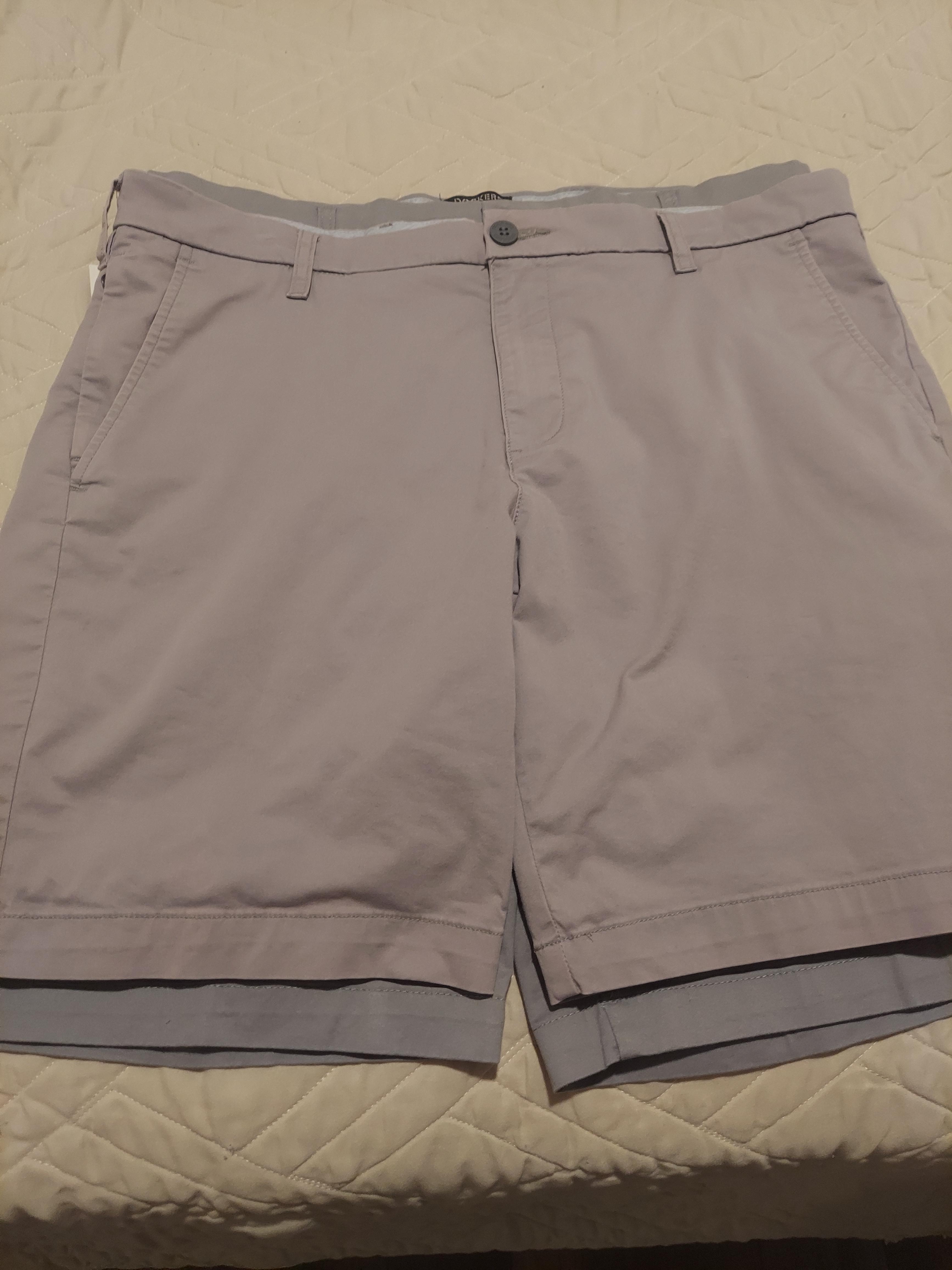 Dockers Ultimate Shorts short homme bleu Pembroke droite