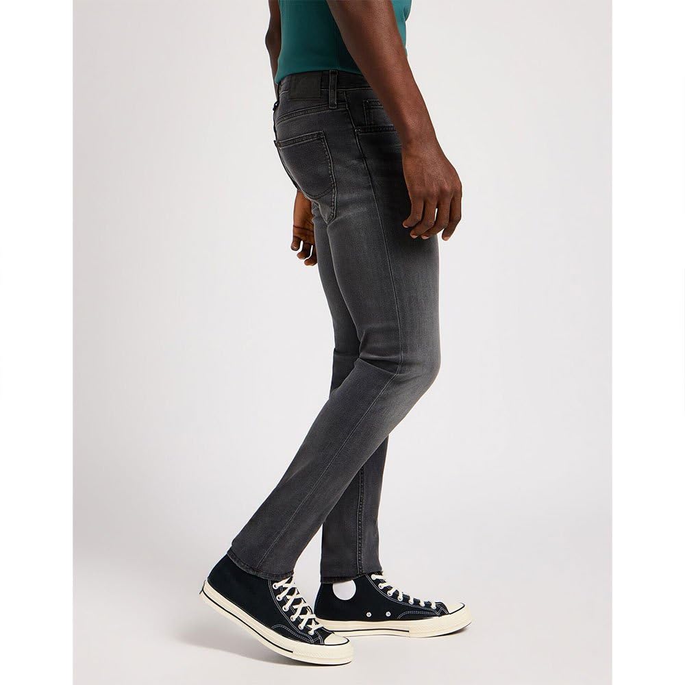 Lee Malone jean homme noir délavé 38/32 délavé