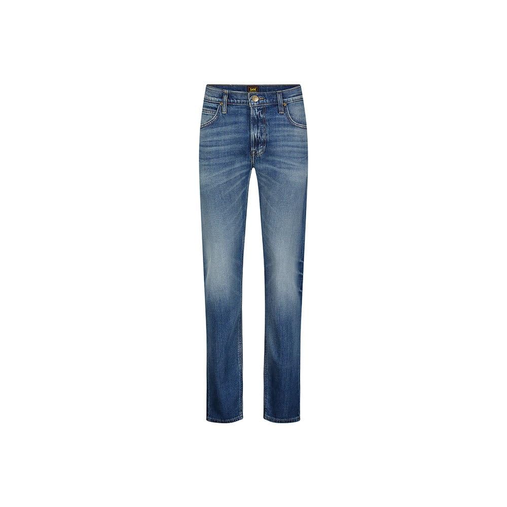 Lee Luke jean homme droit Rinse Blue Denim denim