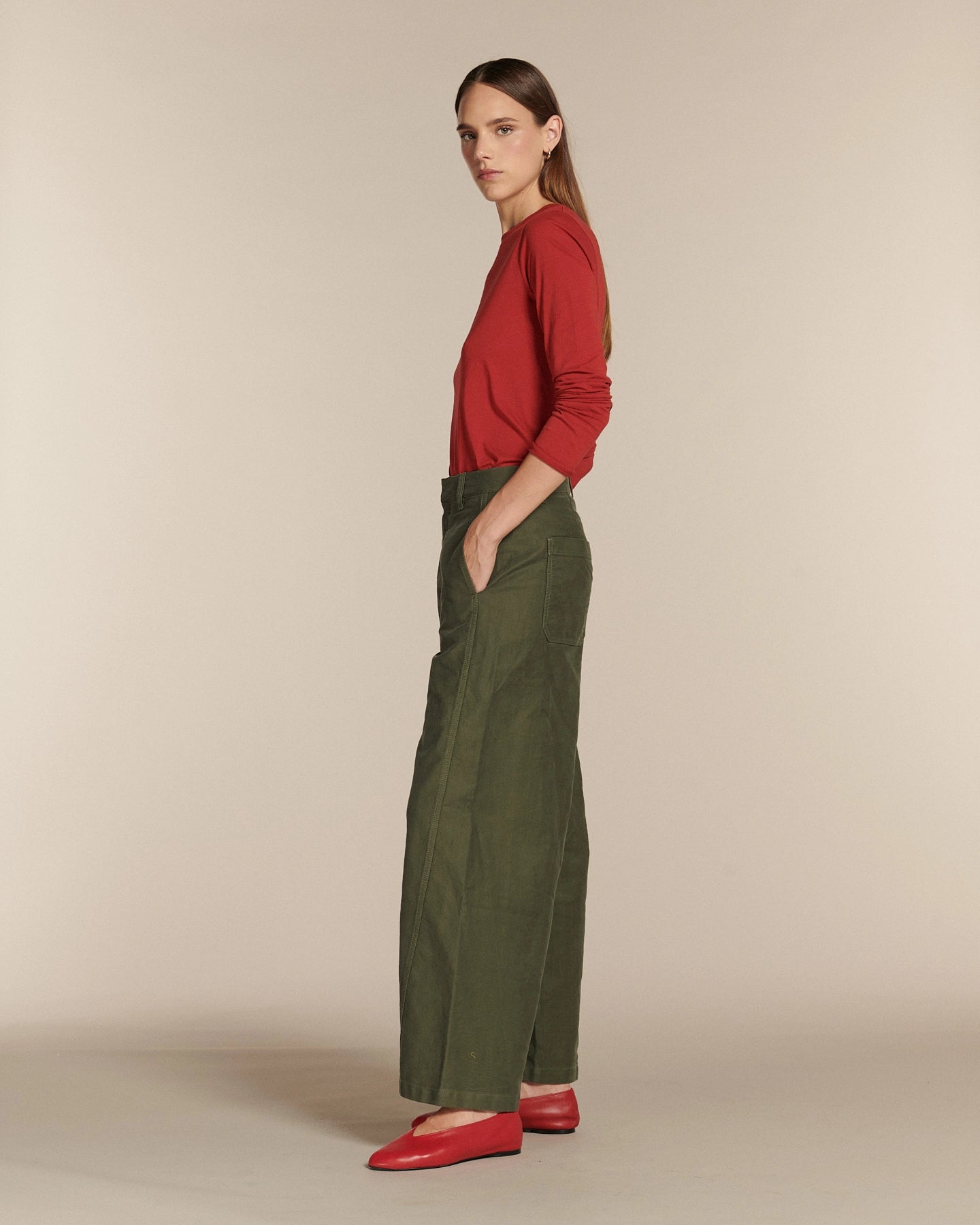 Labdip Orson Uniform Lichen pantalon barrel