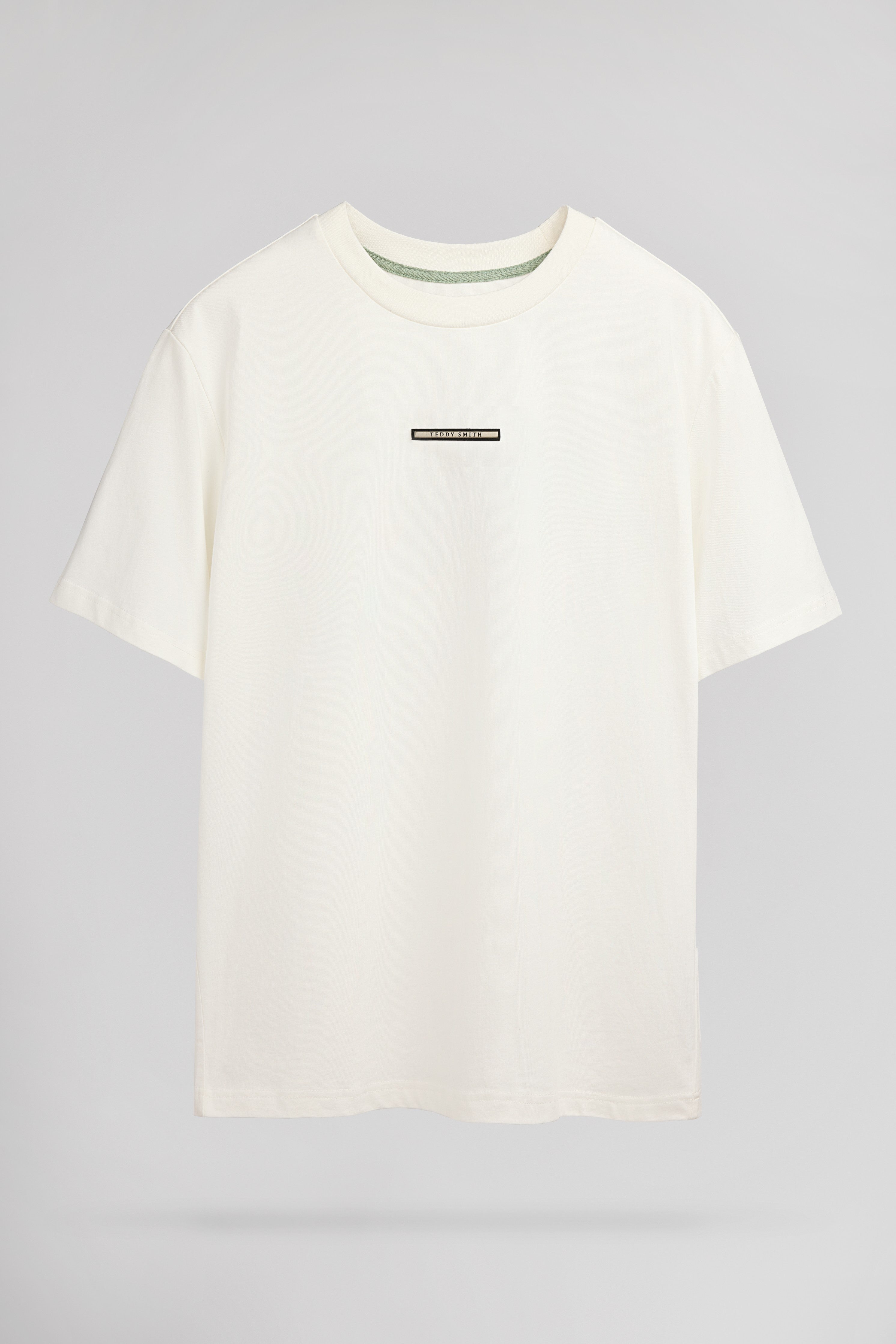 Teddy Smith T-Olivio MC t-shirt ample blanc