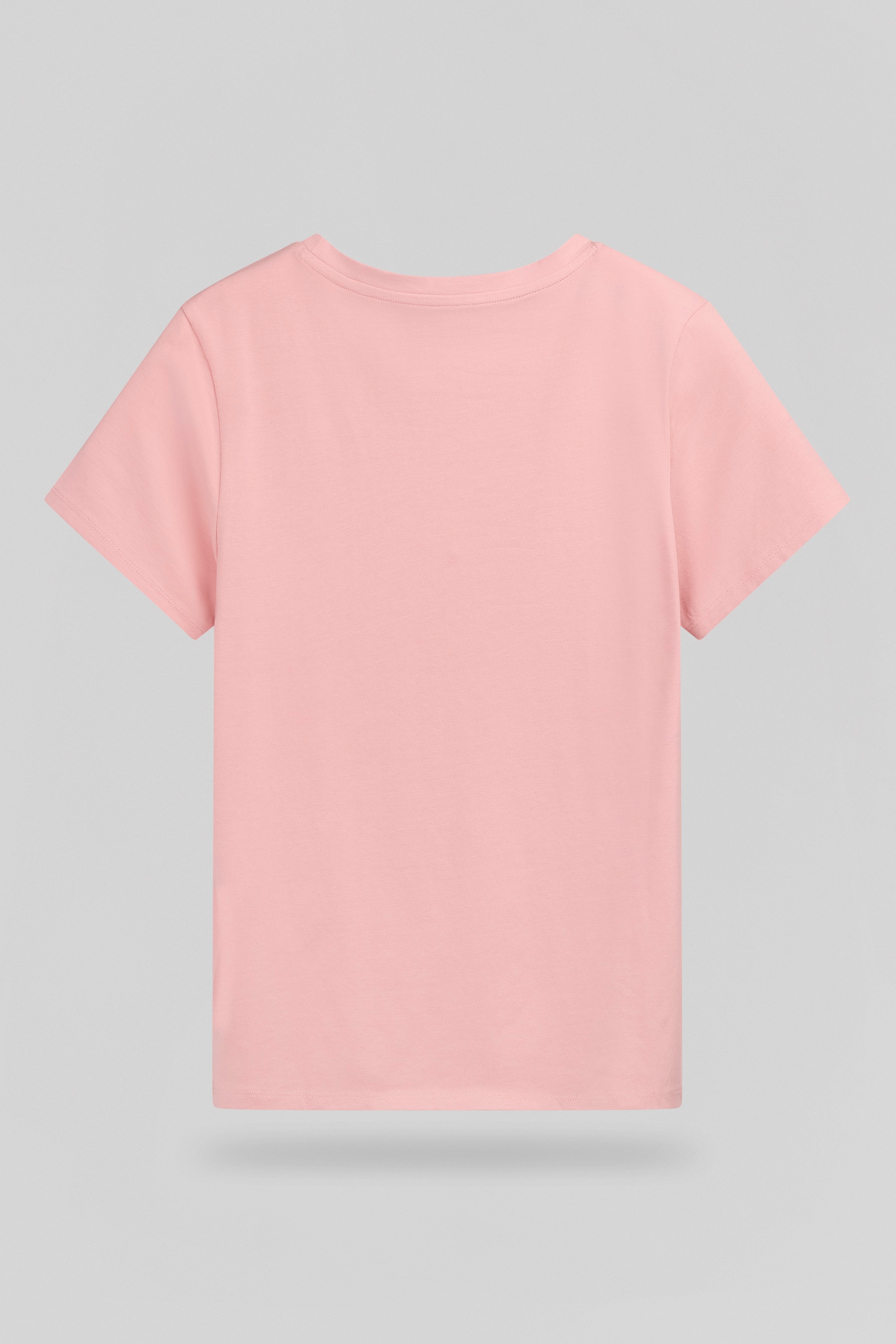 Teddy Smith T-Ribelle MC t-shirt vieux rose femme