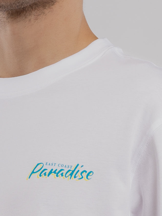 Teddy Smith T-Playa MC t-shirt ample blanc homme