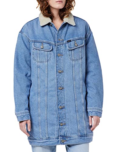 Lee Sherpa Rider Elongated veste jean femme XXL