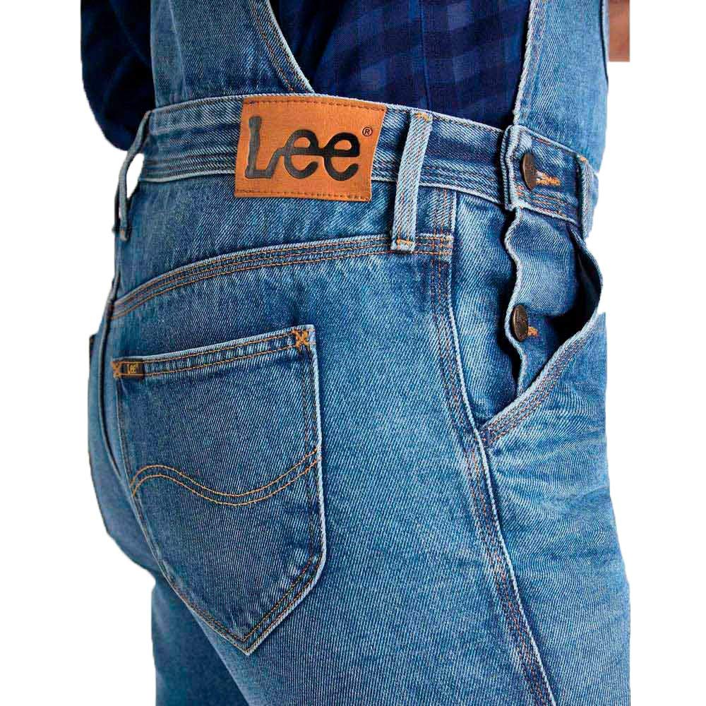 Lee Bib salopette femme jean délavé vintage