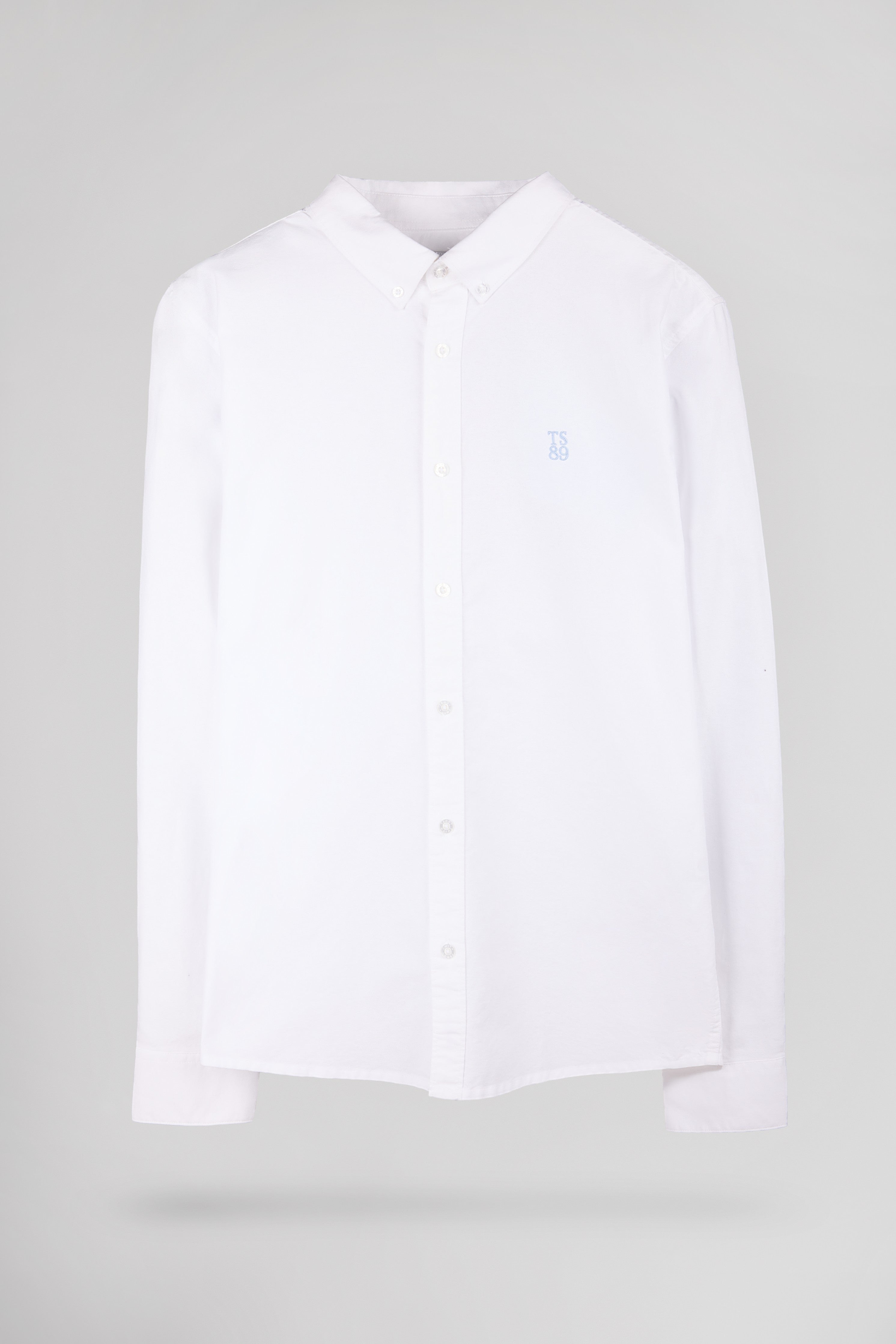 Teddy Smith C-Stan ML chemise blanc oxford