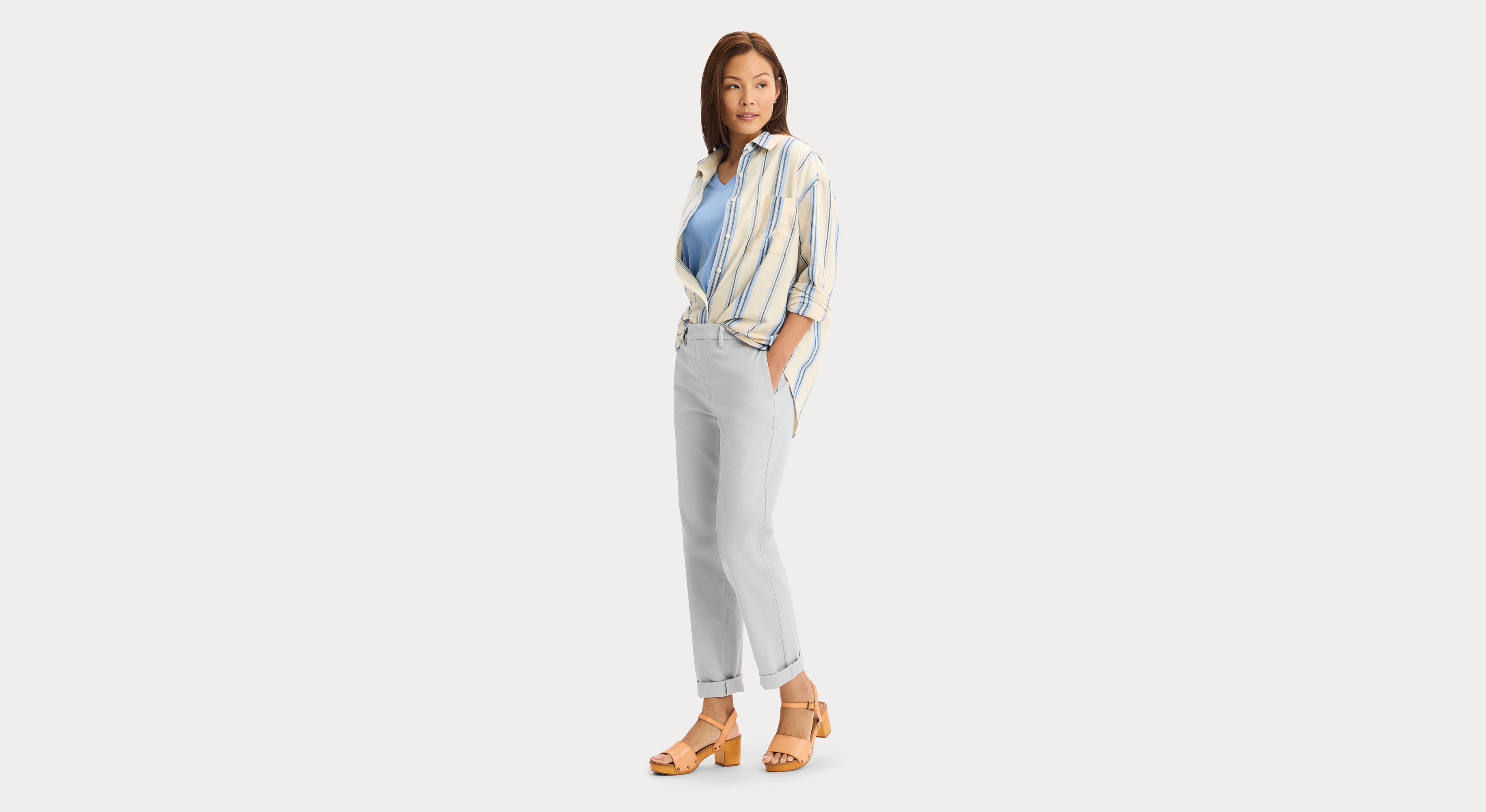 Dockers Relaxed chemise relaxed bleu vista