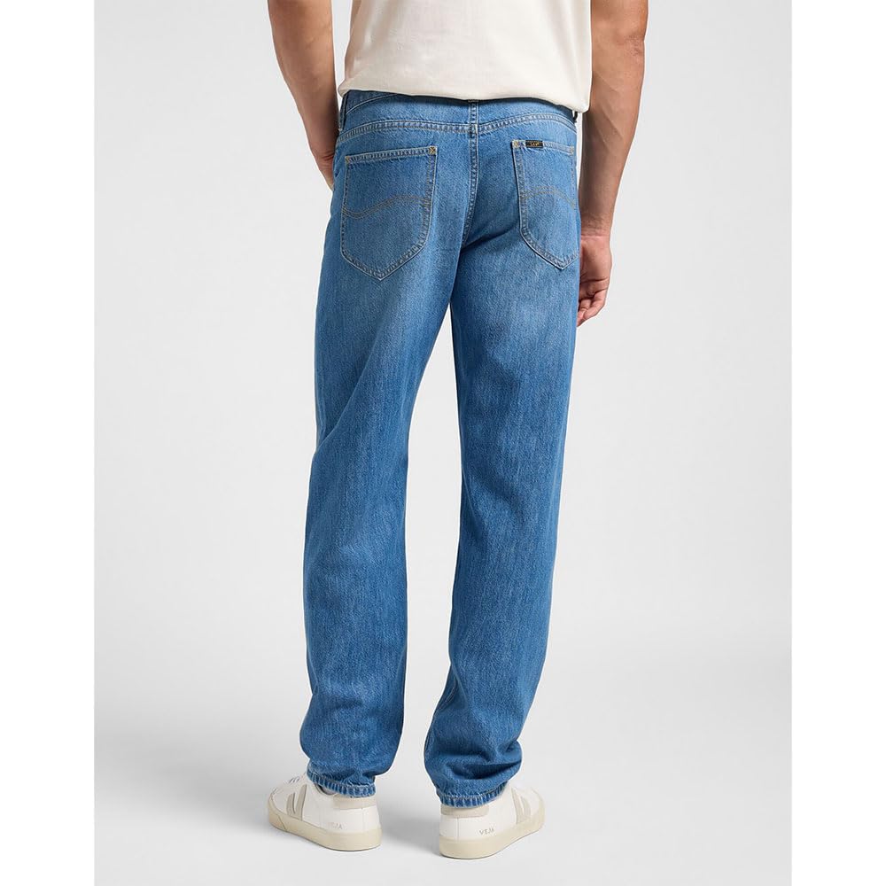 Lee Oscar jean fuselé 34W 32L Anchore recyclé