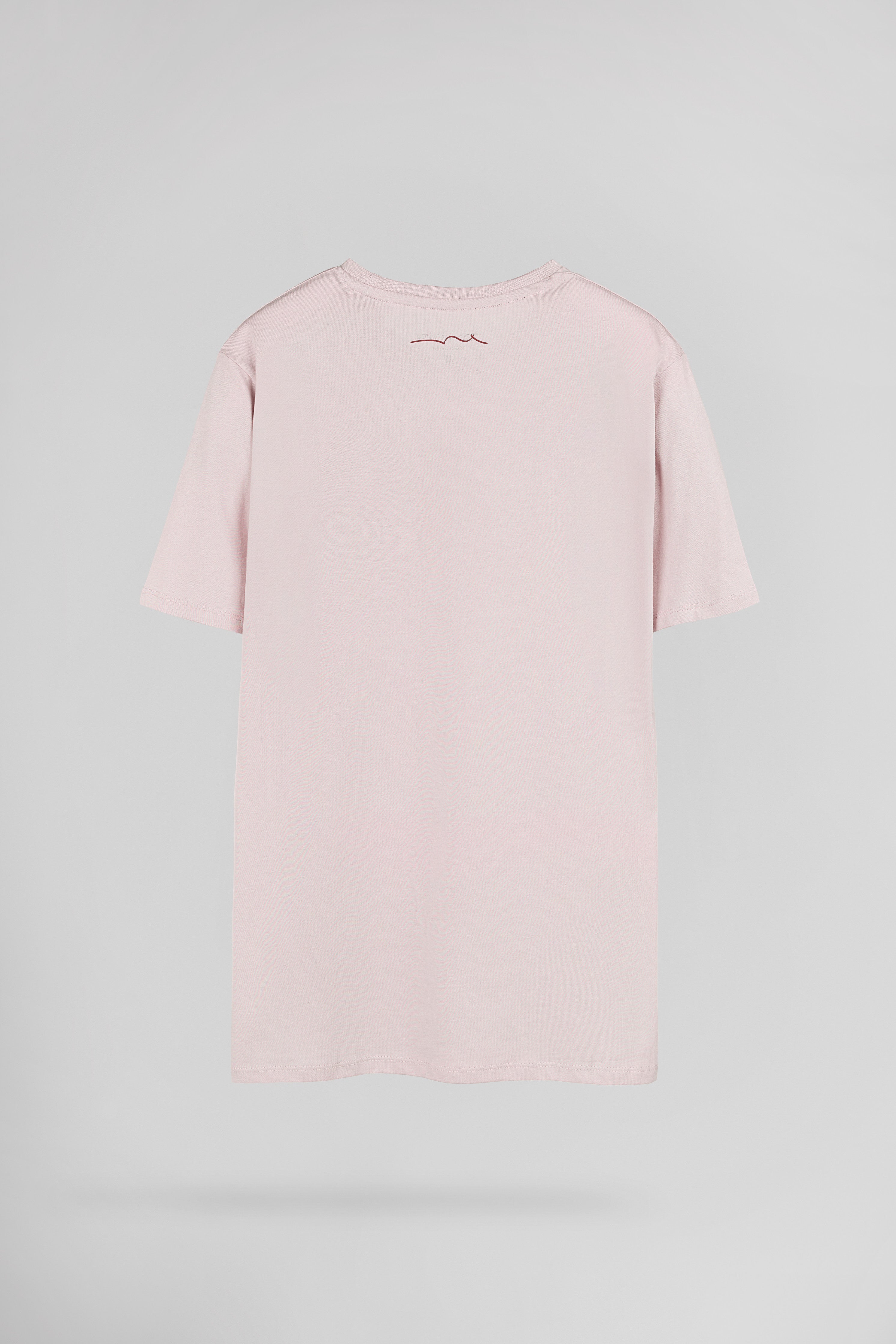 Teddy Smith T-Jim t-shirt homme rose quartz coton