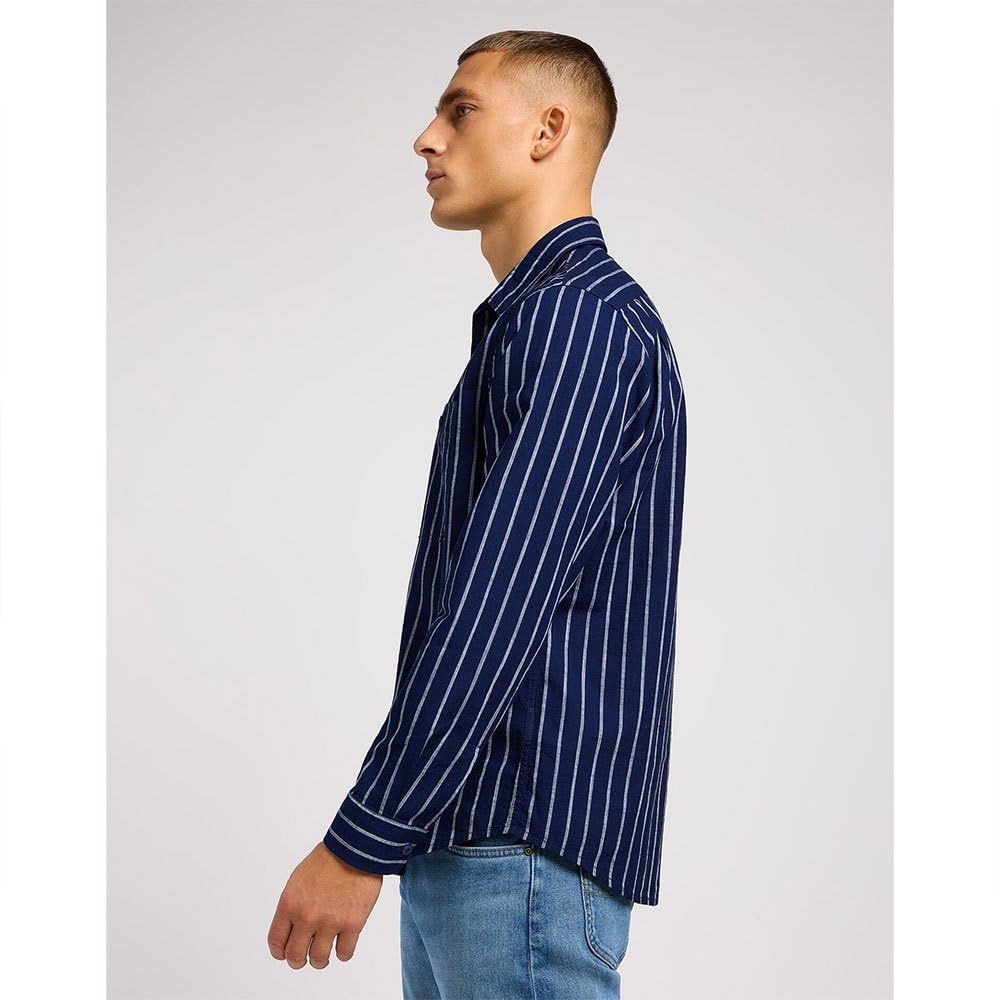 Lee t-shirt homme Indigo Wide coton quotidien