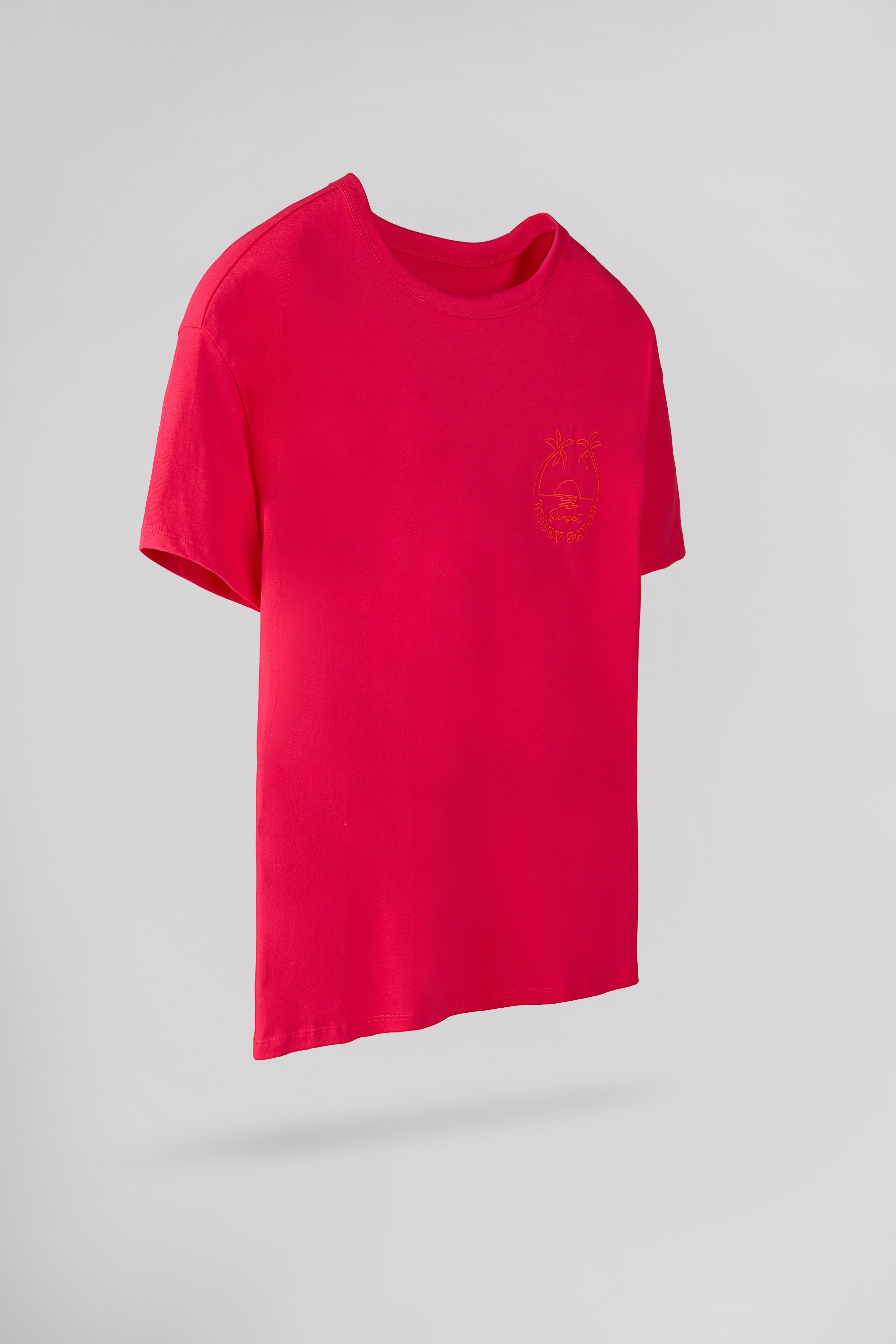 Teddy Smith T-Surf t-shirt femme rose fuchsia coton