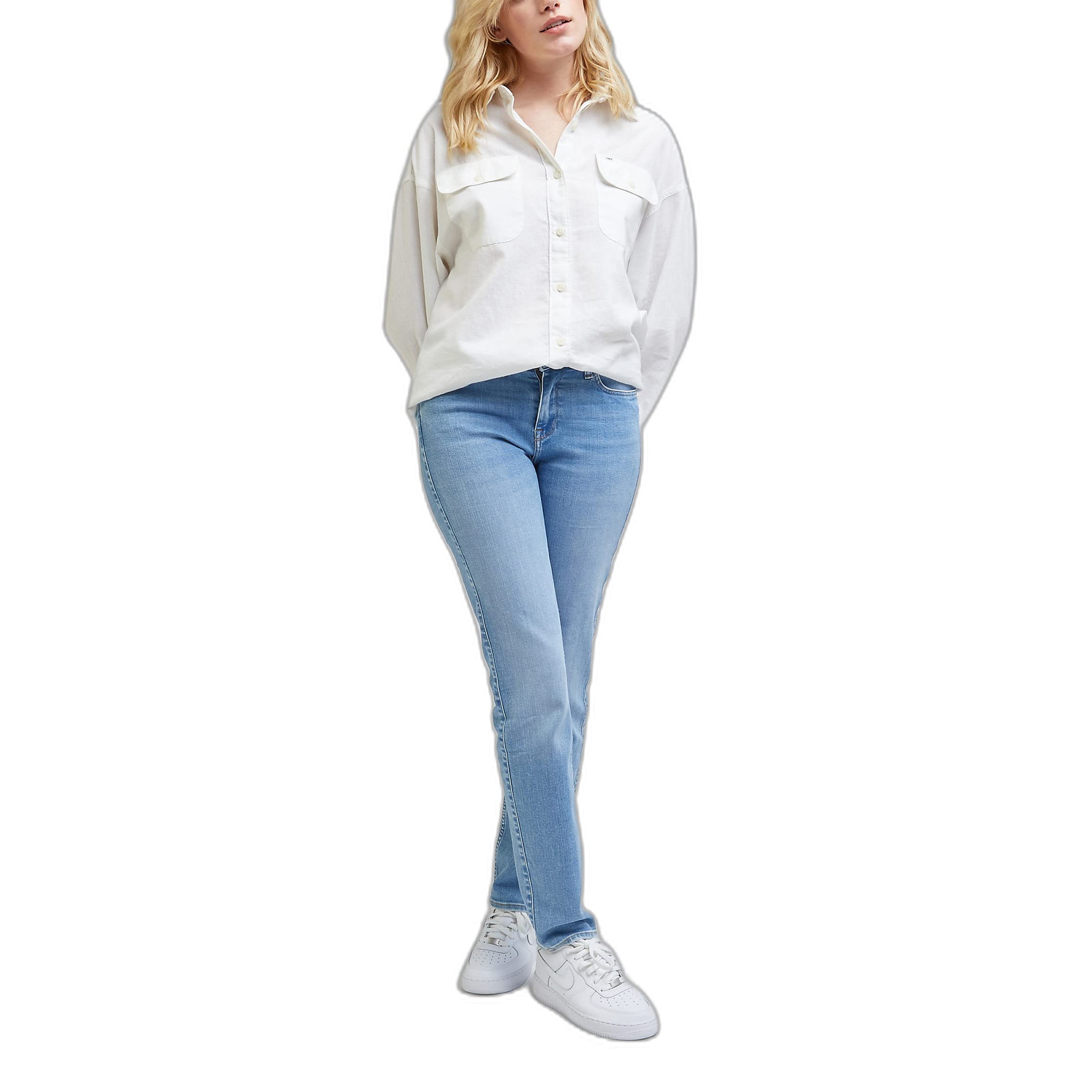 Lee Frontier t-shirt femme M coton col rond