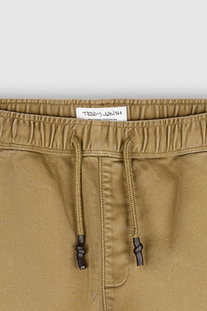Teddy Smith P-Piky Cargo Jr pantalon cargo beige garçon