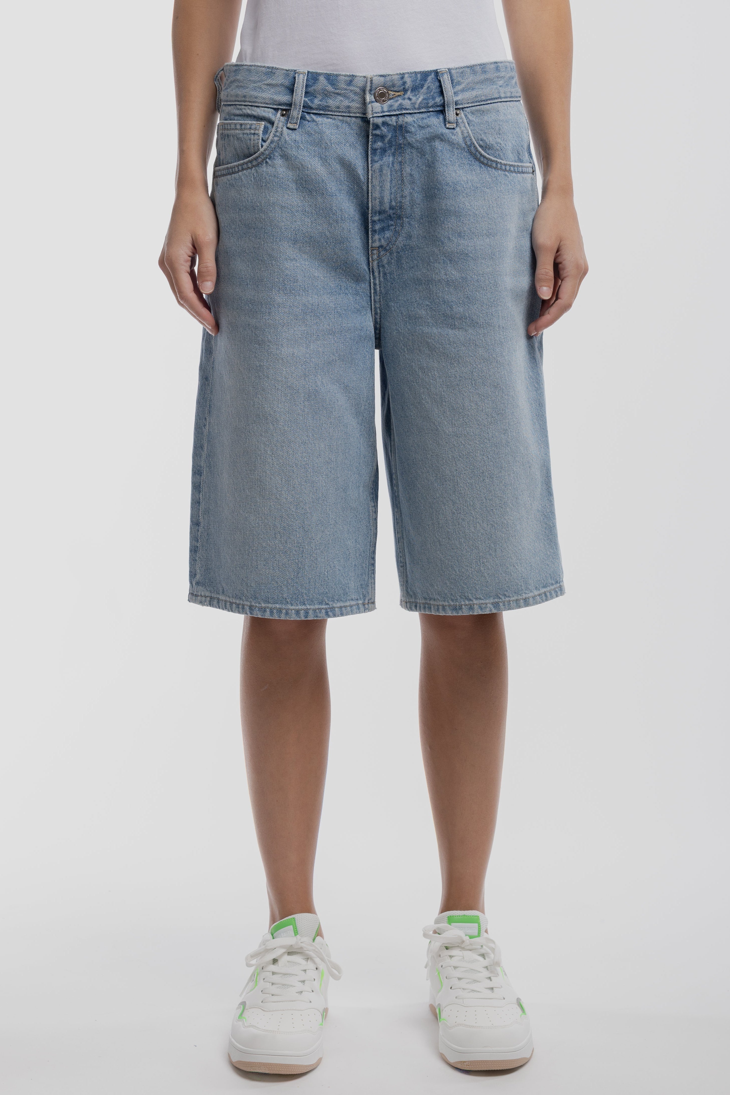 Teddy Smith S-Tomboy short femme indigo clair large
