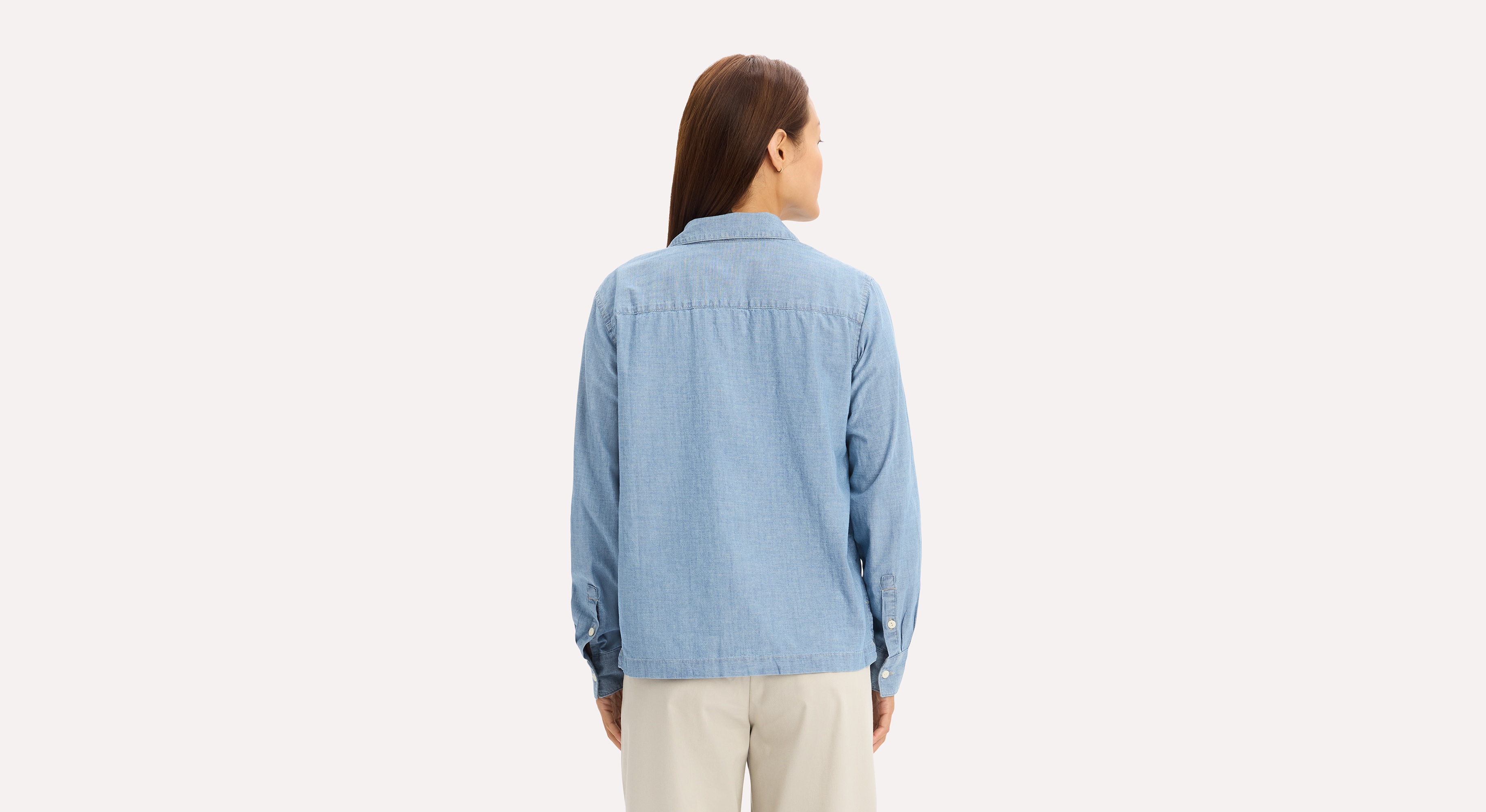 Dockers 1-Pocket Shirt chemise indigo poche poitrine