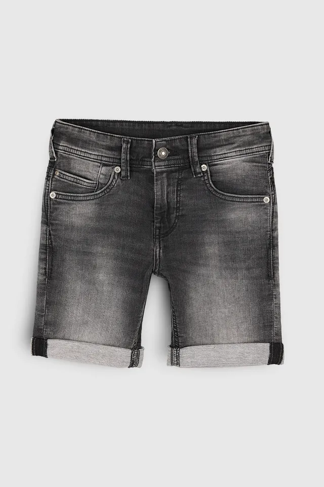 Teddy Smith Scotty 3 Jr bermuda gris denim stretch