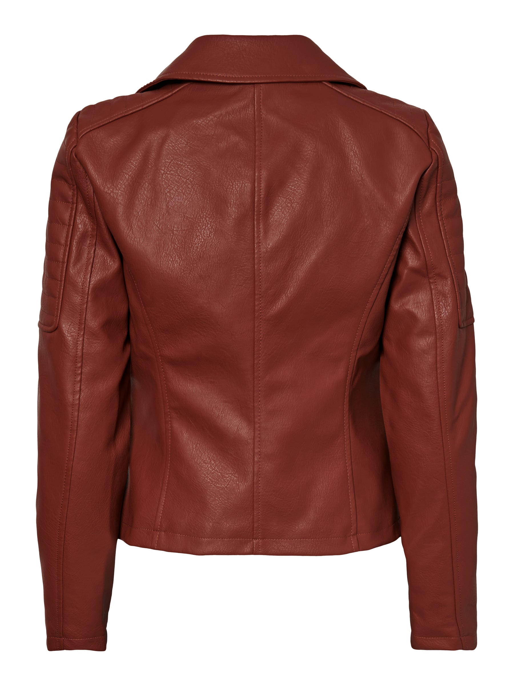 Noisy May veste simili cuir courte zippée cintrée