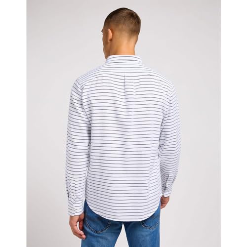 Lee Riveted t-shirt homme Charcoal M coupe classique