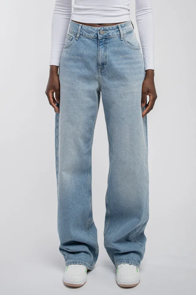 Teddy Smith Tomboy jean droit indigo clair taille basse