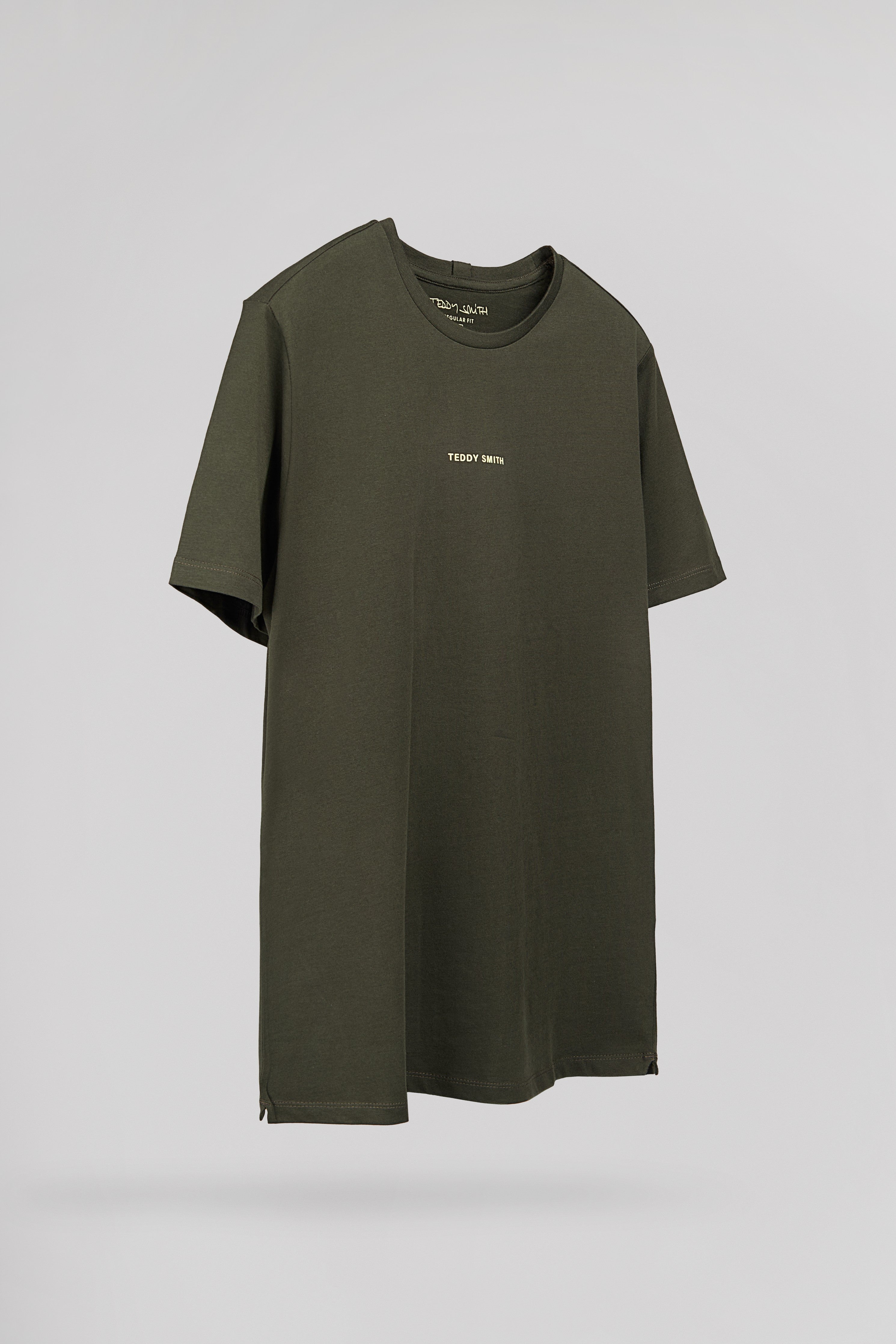 Teddy Smith T-Soy 2 MC t-shirt Deep Kaki 100% coton