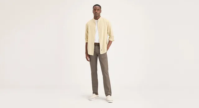 Dockers Original Slim Fit pantalon chino marron coton stretch