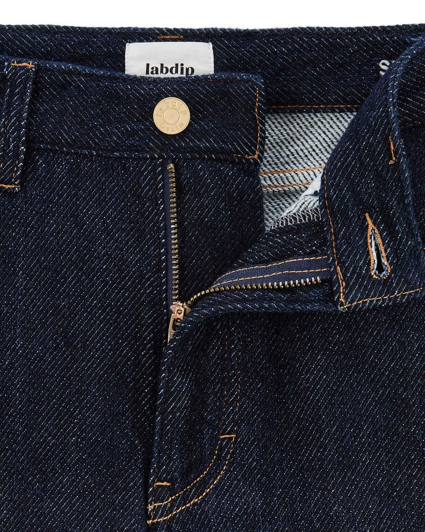 Labdip Suffren Denim 3D jean droit large bleu brut