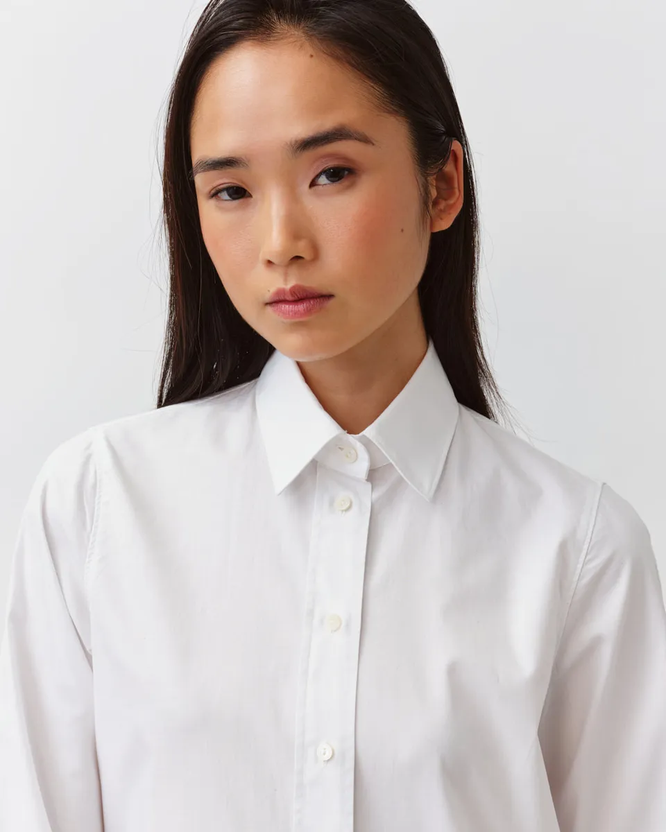 Diega Ceza chemise droite blanche