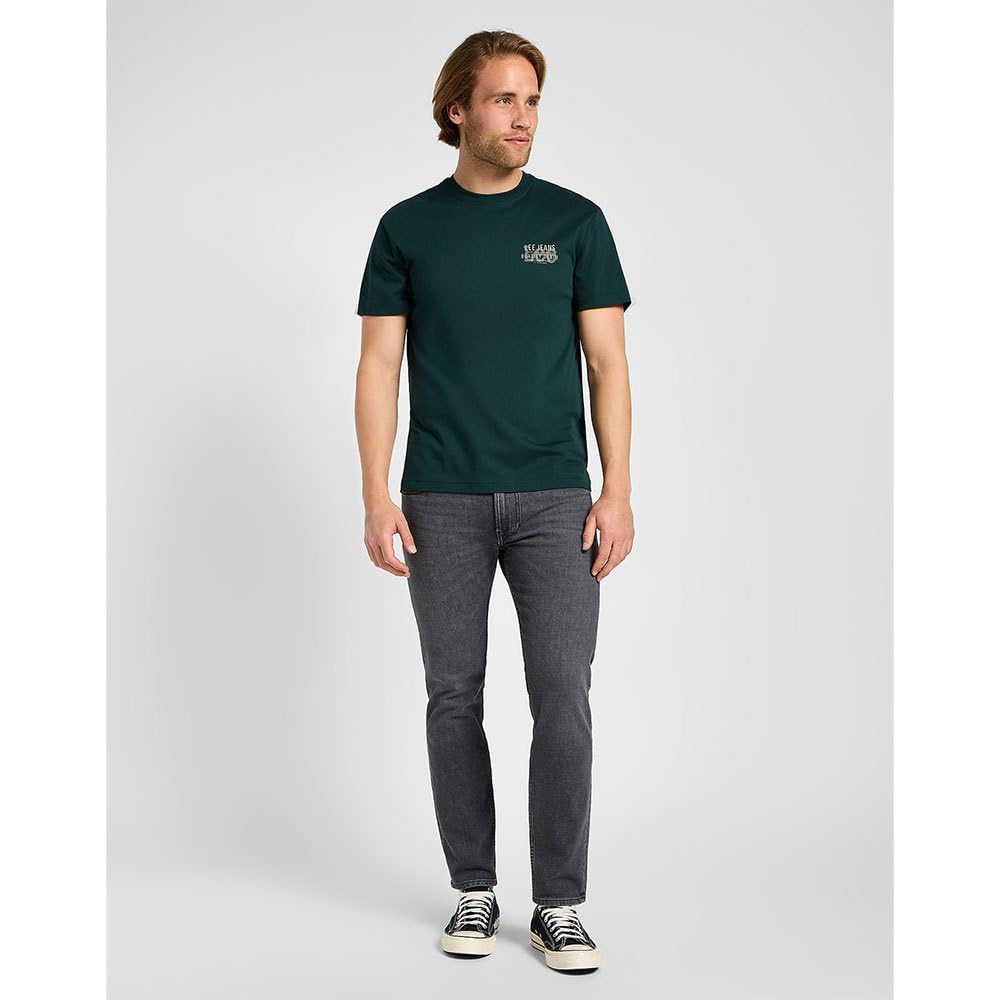 Lee SS Relaxed Logo t-shirt homme XXL gris coton