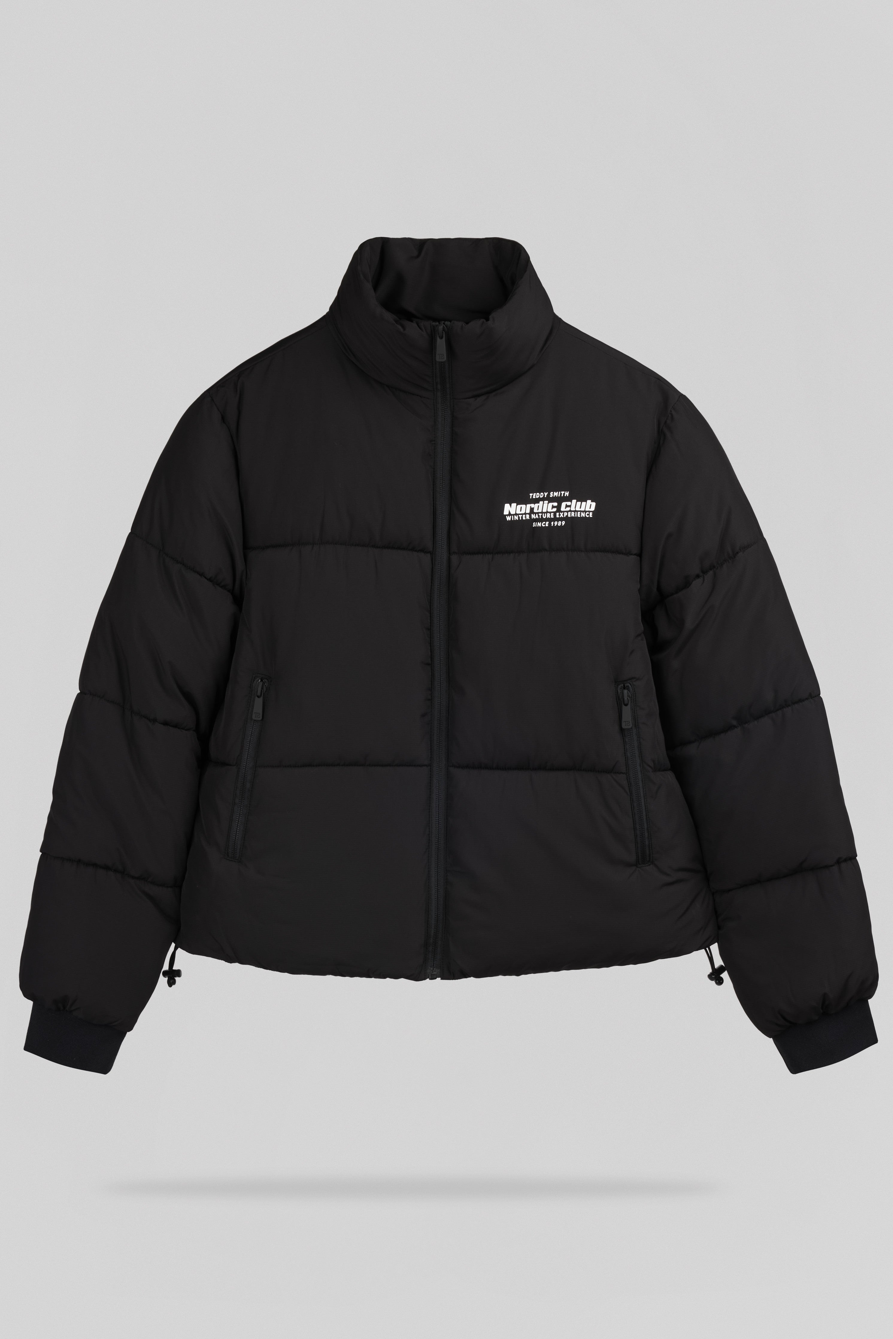Teddy Smith B-Agata blouson matelassé noir femme
