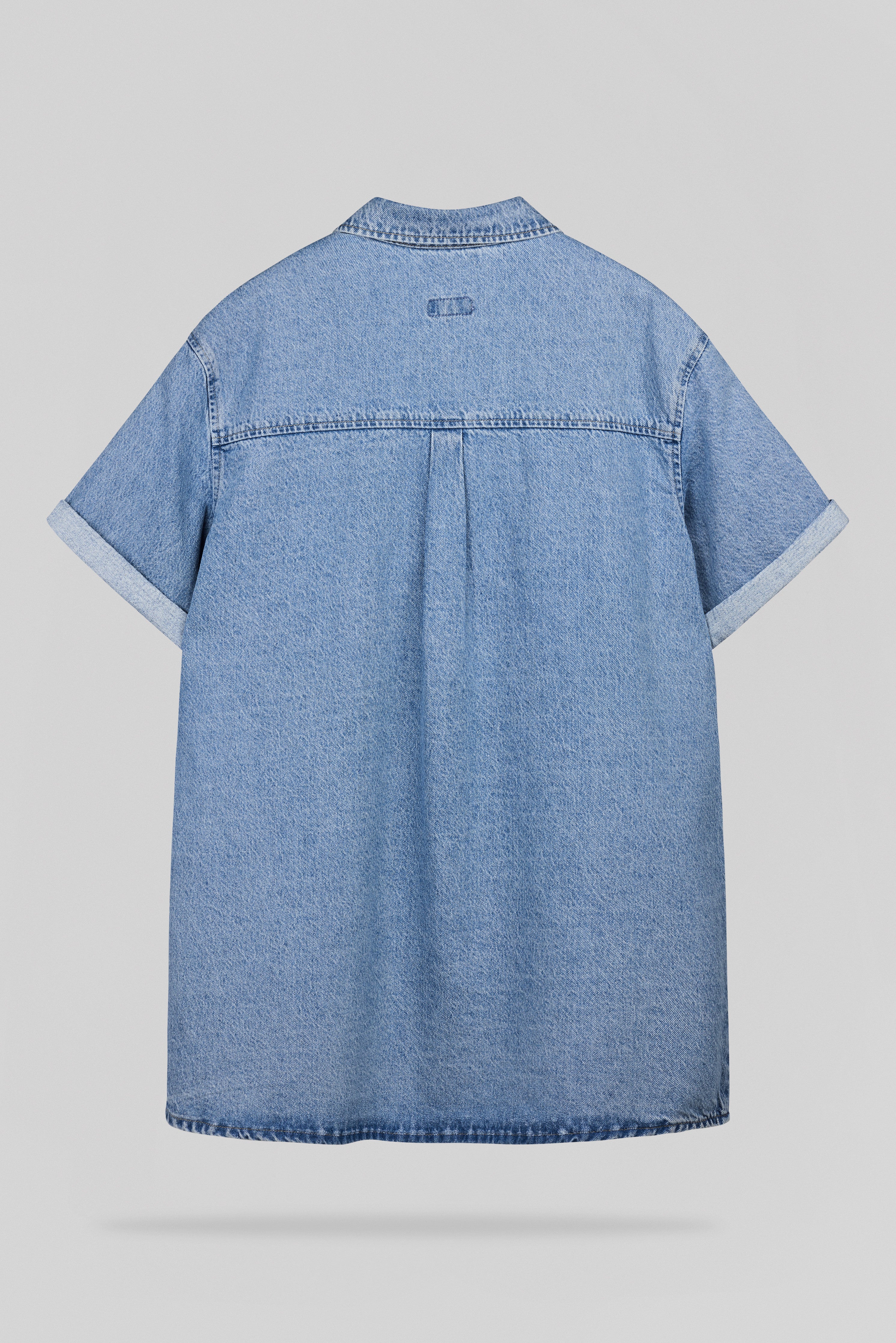 Teddy Smith R-Blossom MC robe denim indigo clair ample