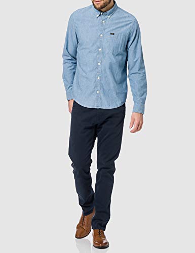 Lee Button Down chemise homme coupe droite