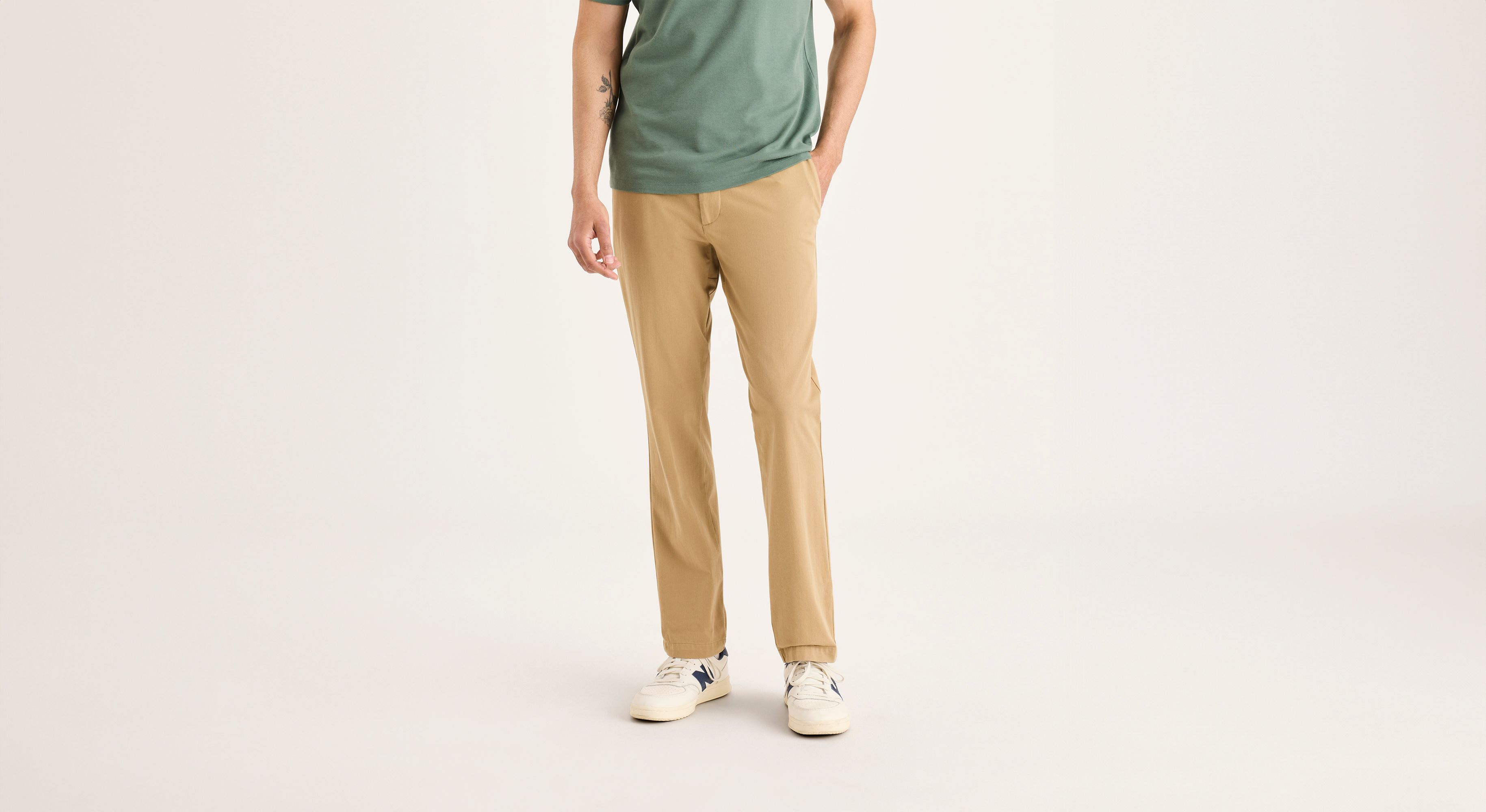 Dockers Go Activeflex chino homme slim beige