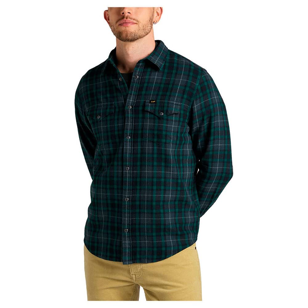 Lee Clean Regular Western t-shirt homme esmeralda