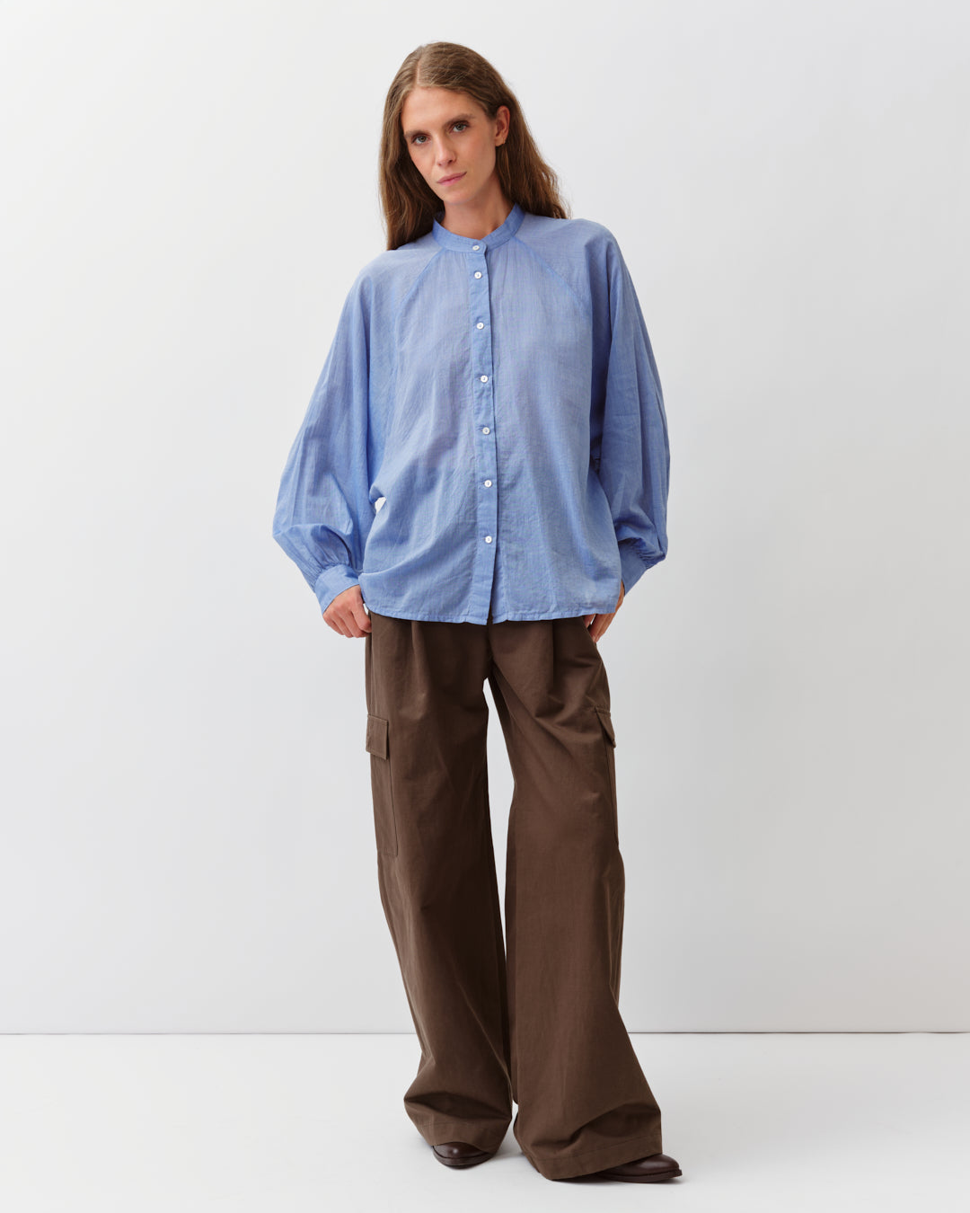 DIEGA COSTARICA chemise ample bleu