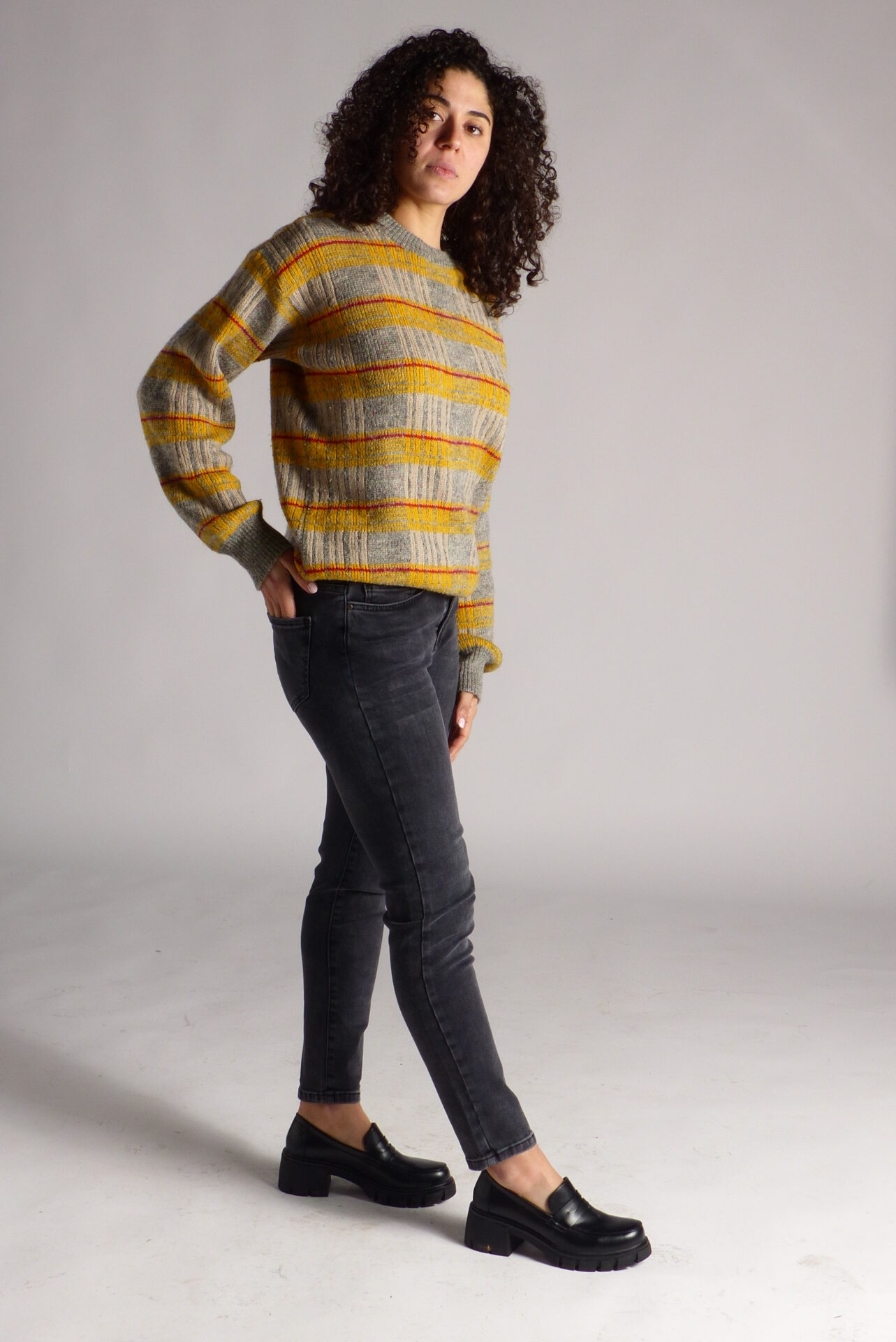 AA Spontané Slim jean slim noir délavé stretch confort