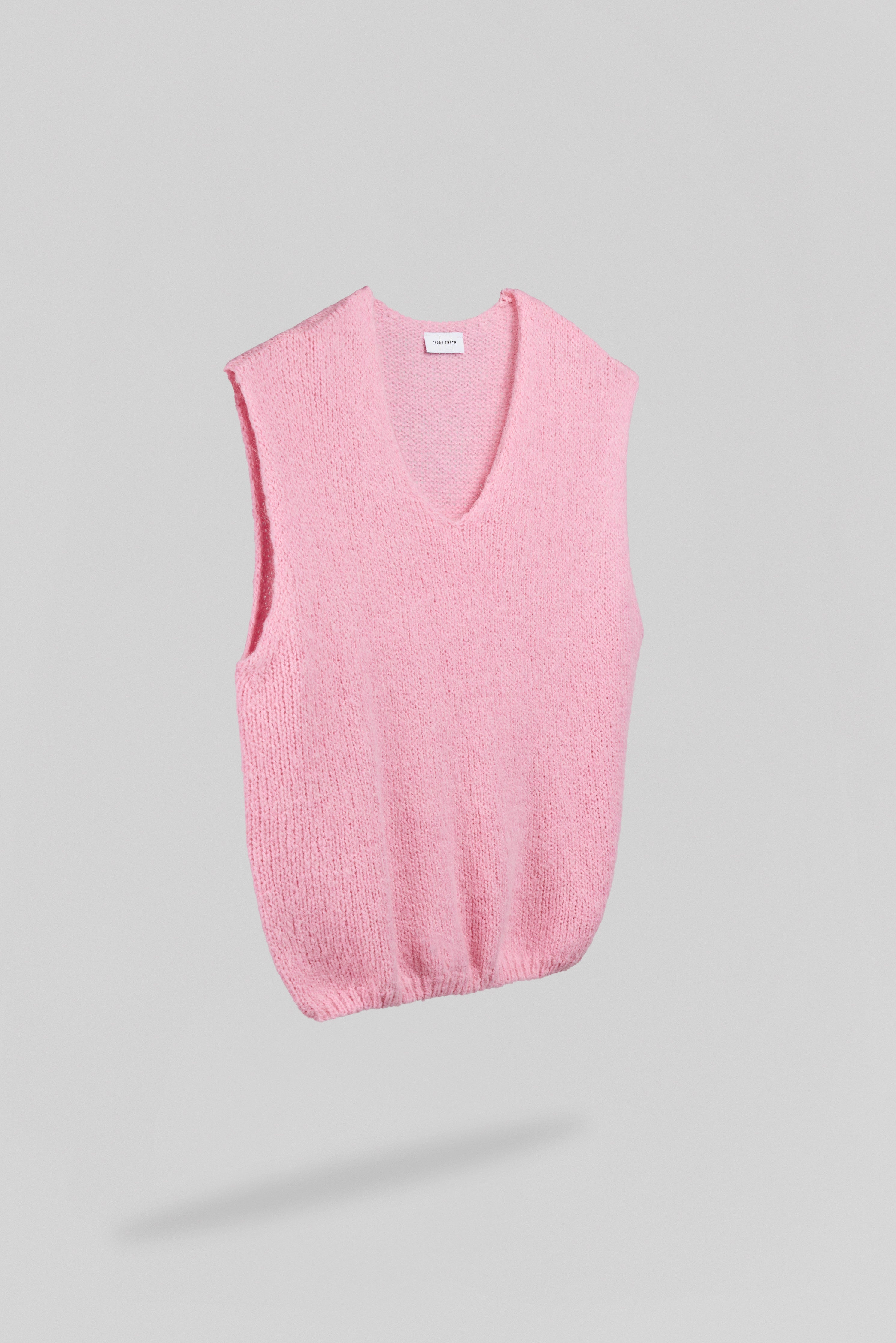 Teddy Smith P-Molia pull sans manches rose bonbon