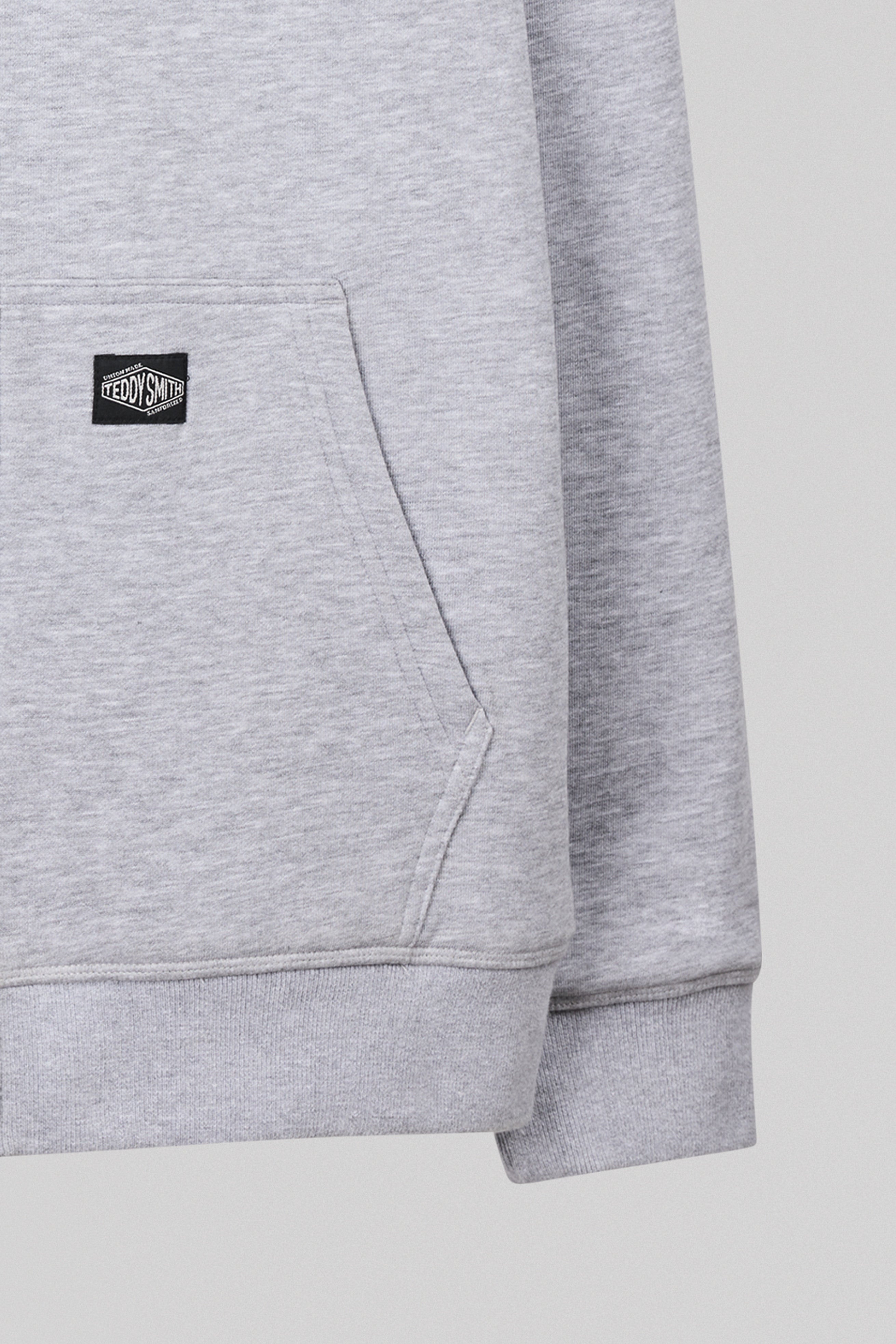 Teddy Smith G-Ony Hoody Zip gilet homme gris chiné