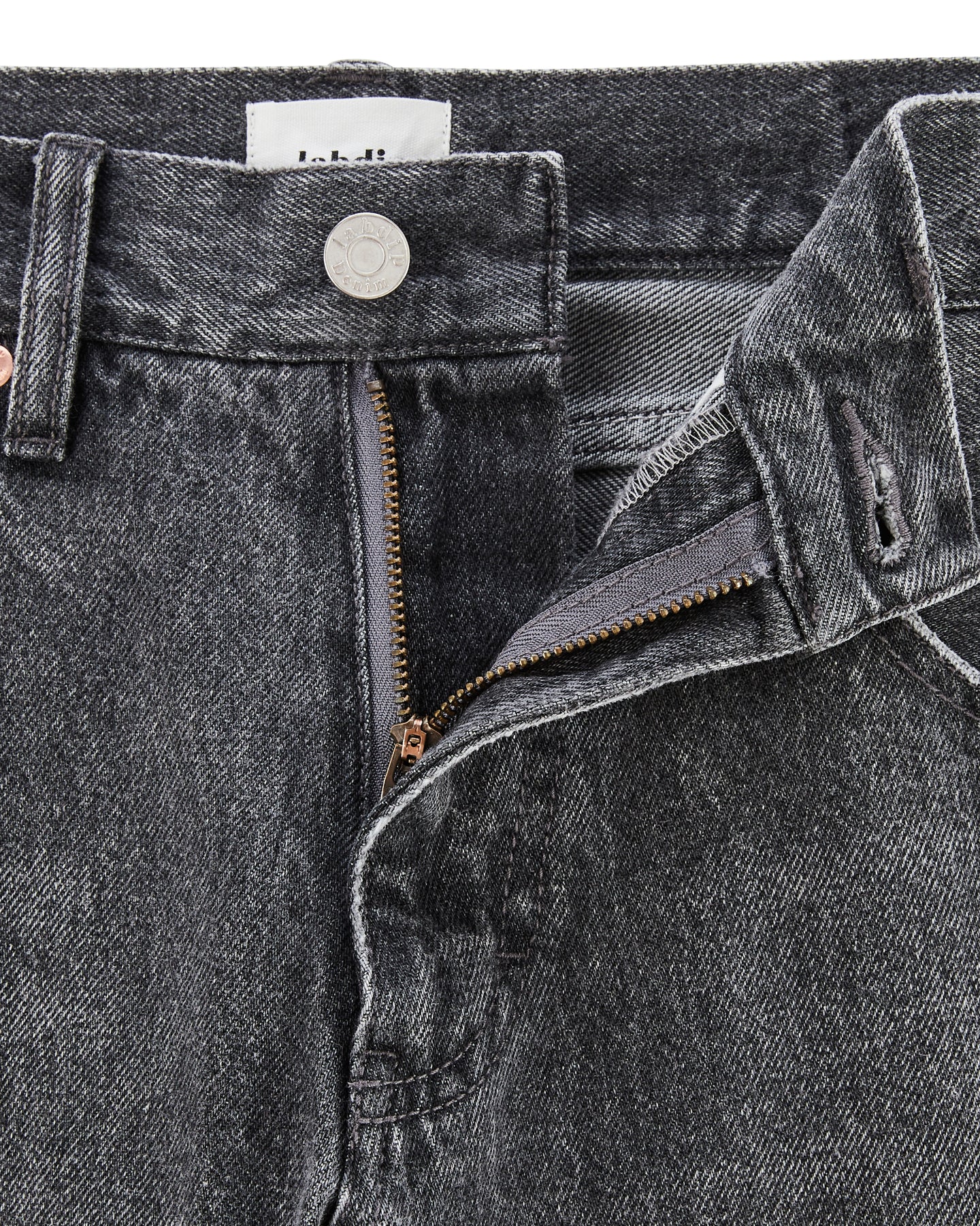 Labdip River Dusty Grey jean large gris cendré 100% coton