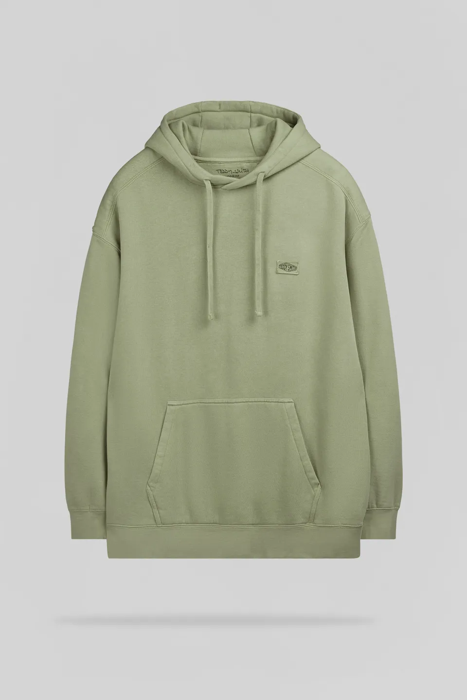 Teddy Smith S-Nateo Hoody sweat capuche kaki homme